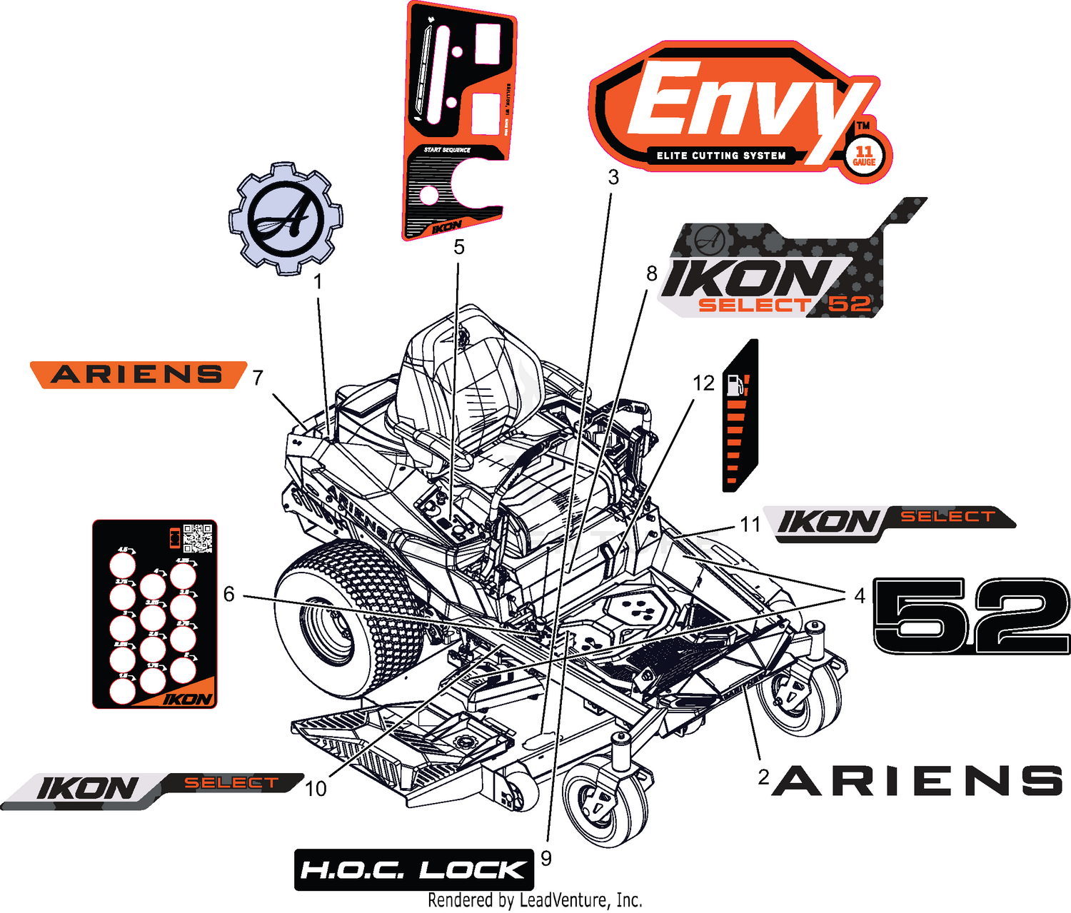 Decals - Style - 52" Select