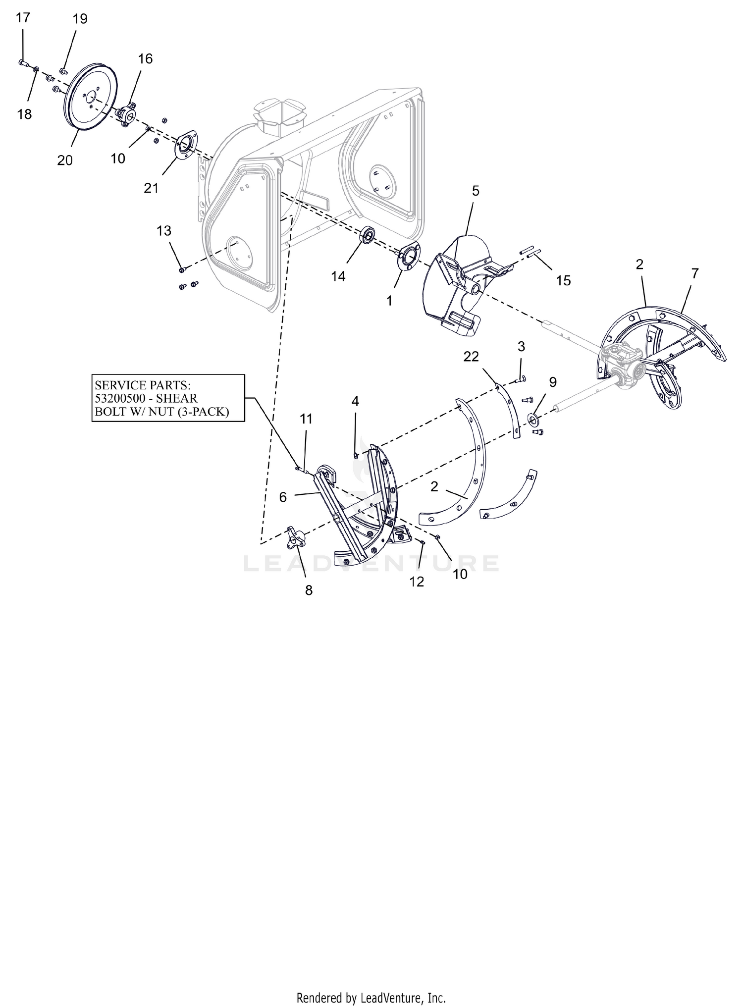 Auger and Impeller