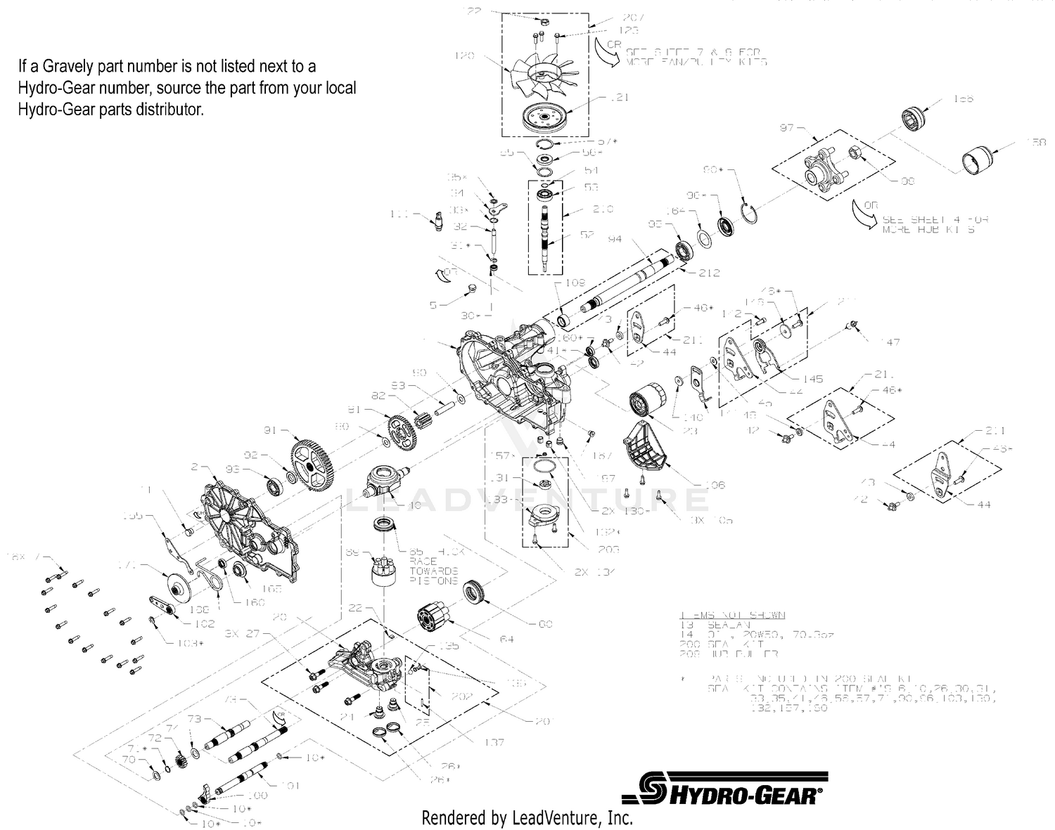 Transmission, LH - 03265700