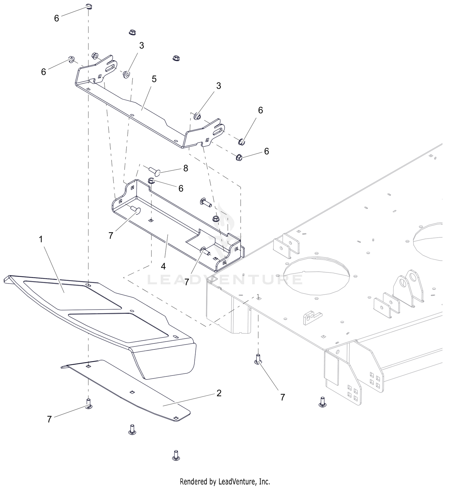 Discharge Chute - 48" - SD