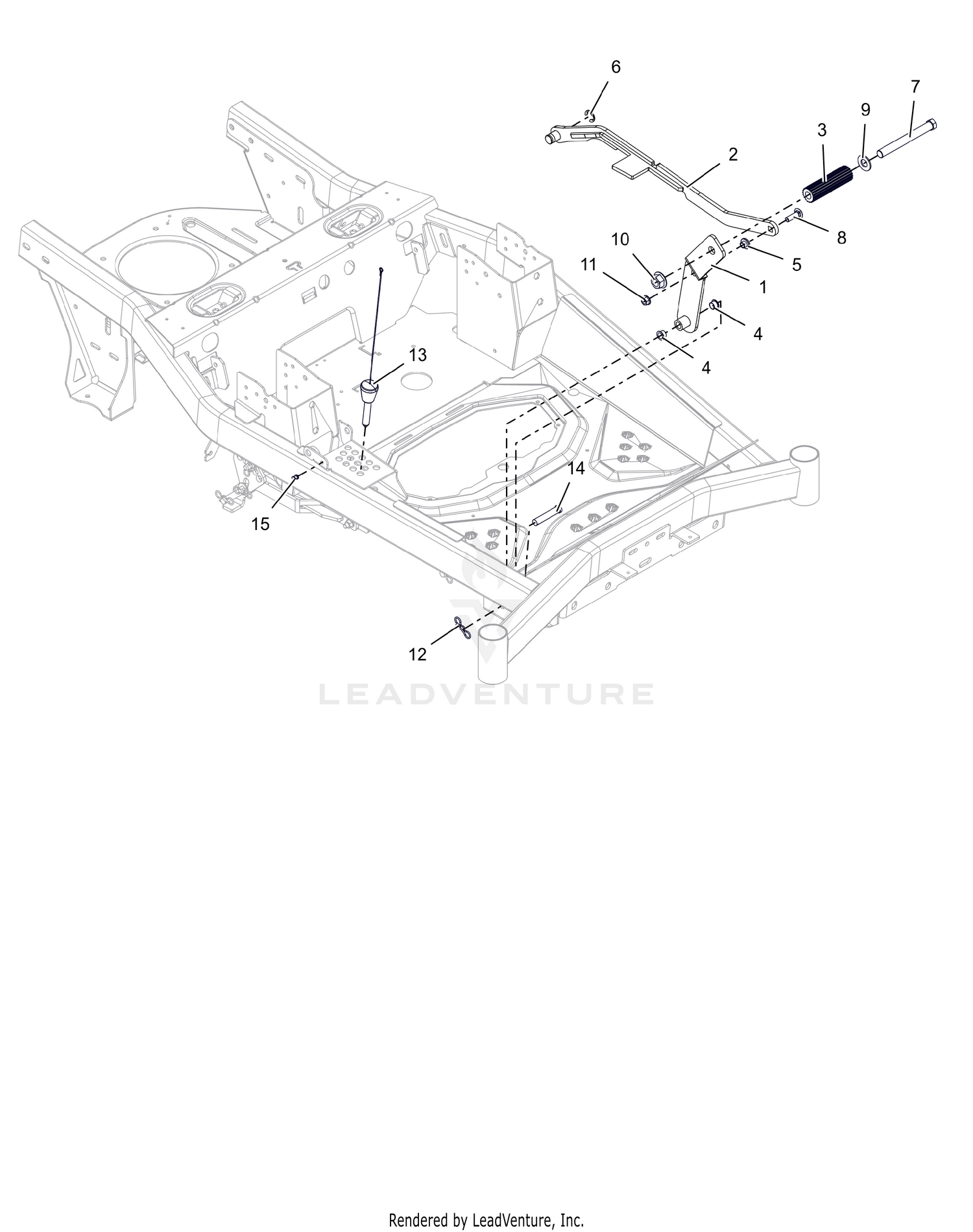 Foot Pedal - 60"