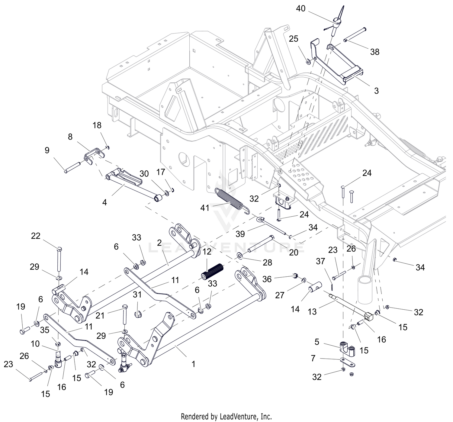 Deck Lift - RH
