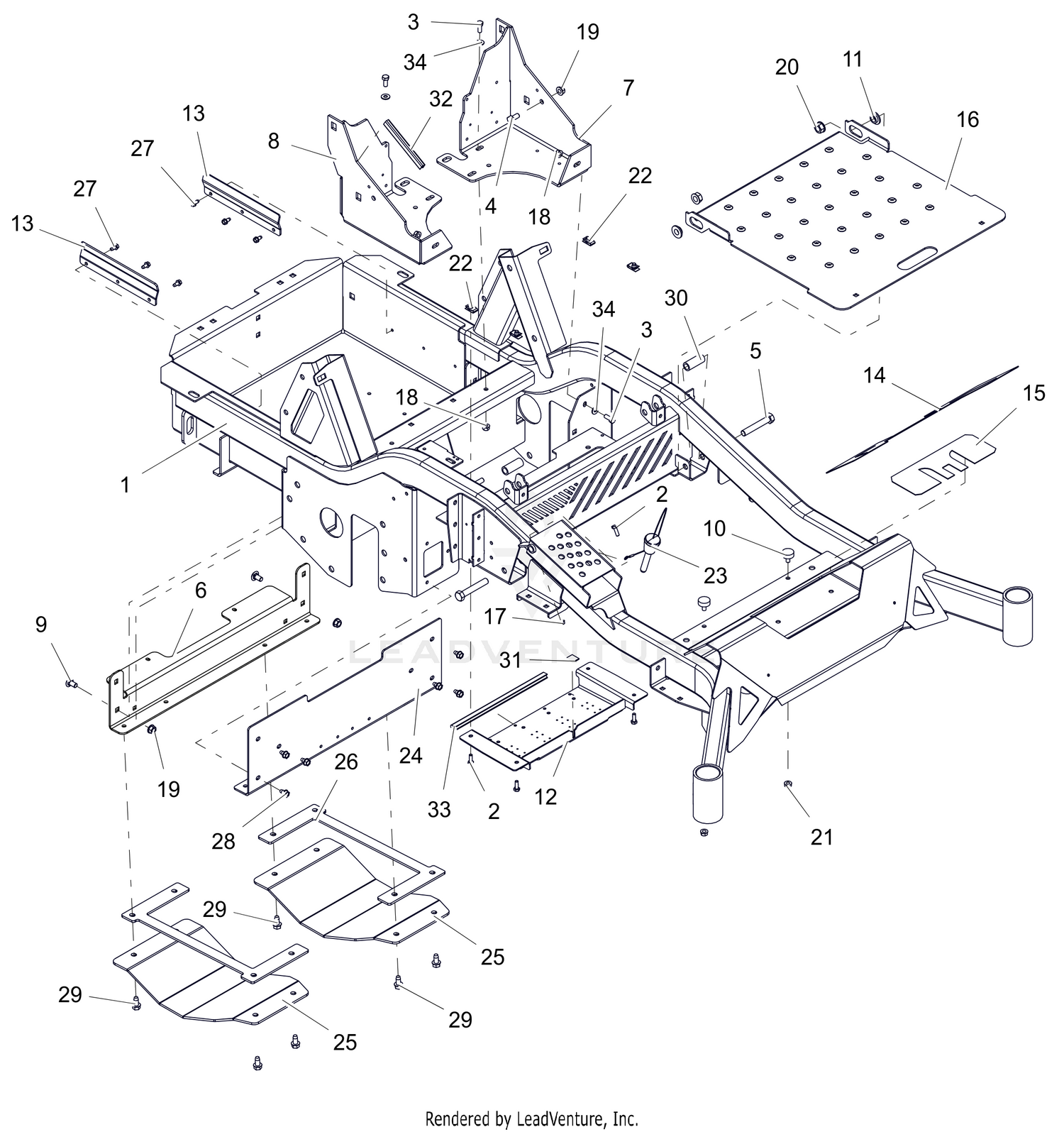 Frame - 60" - RD