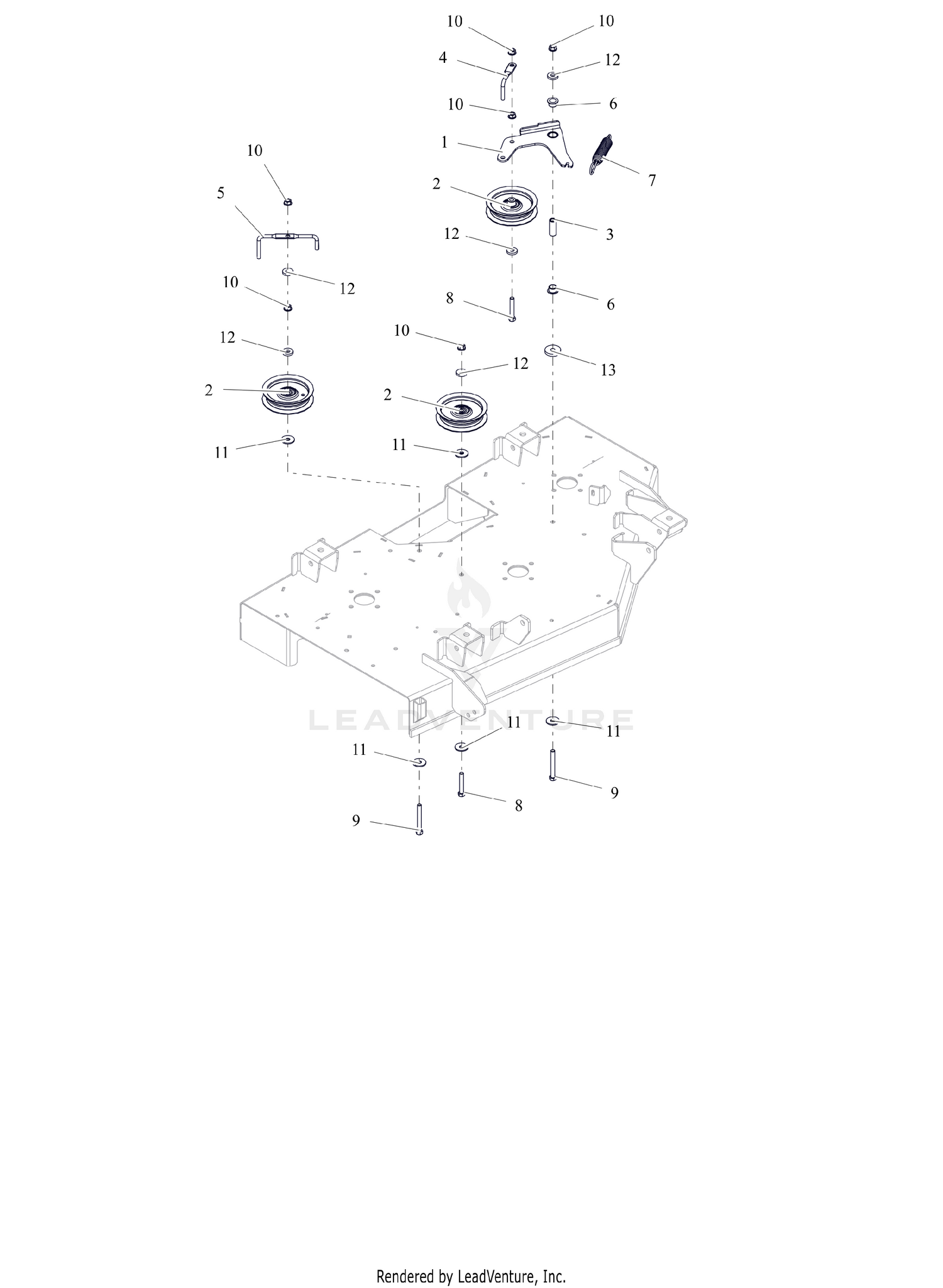 Idlers and Sheaves - 42"
