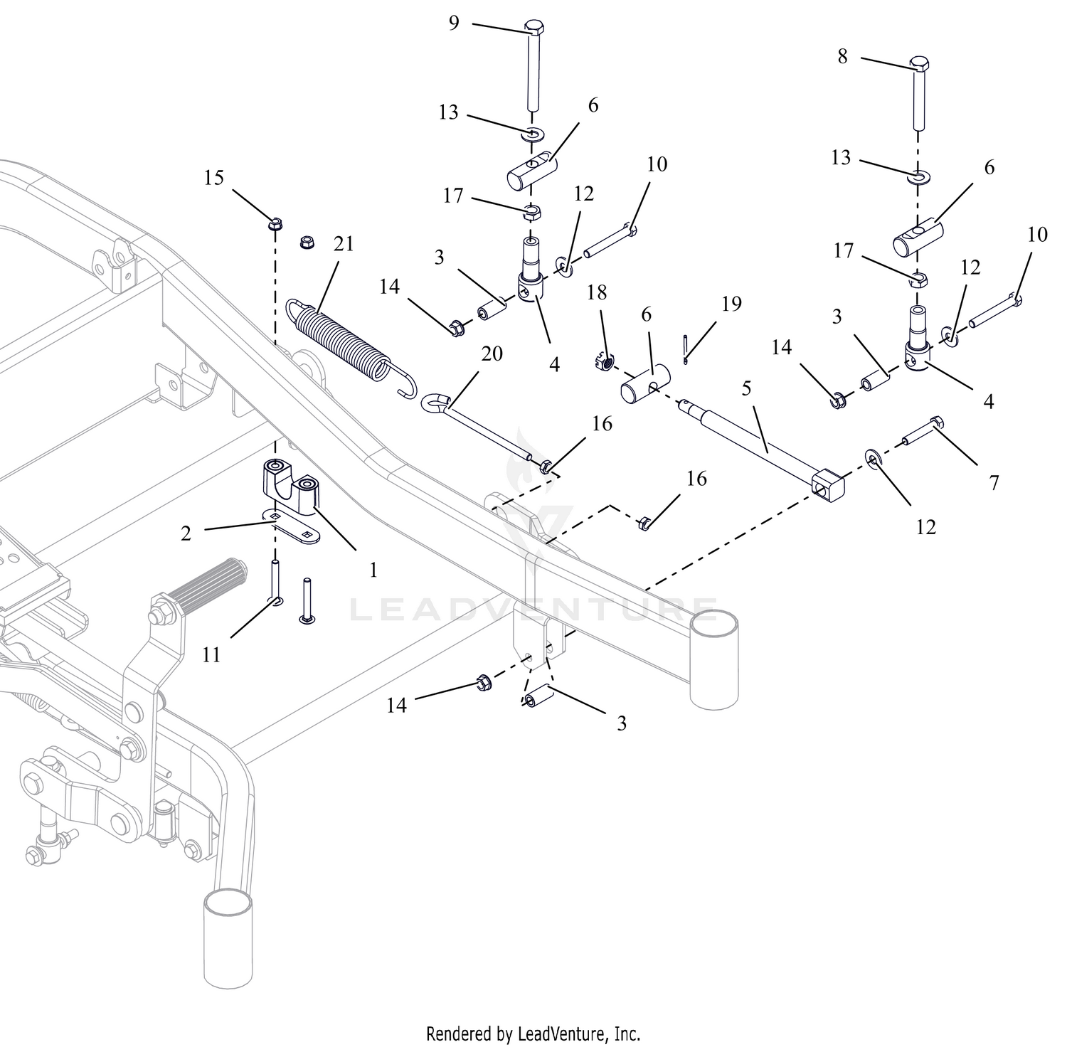 Deck Lift - LH
