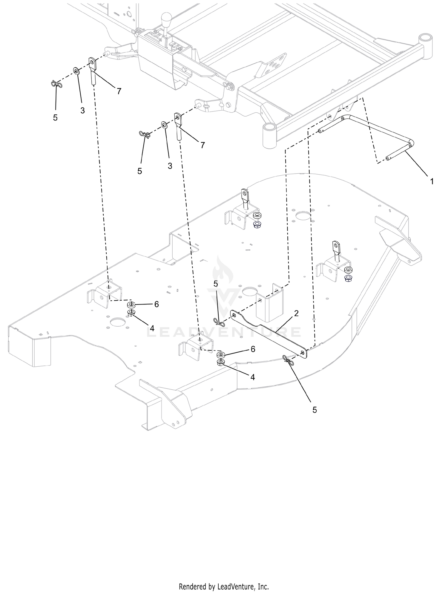 Deck Lift - 42" and 52" (Continued)