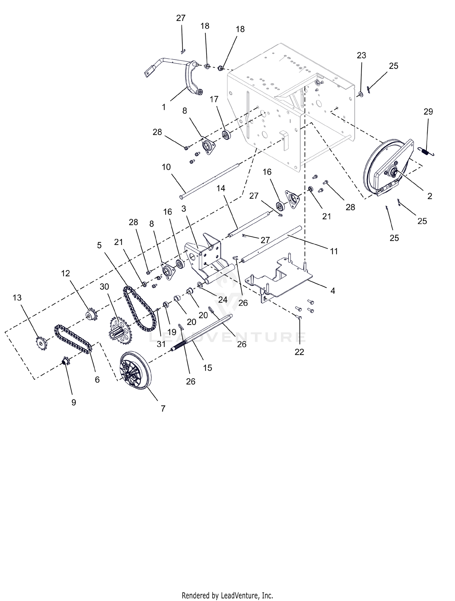 Friction Drive and Swing Gate - Track