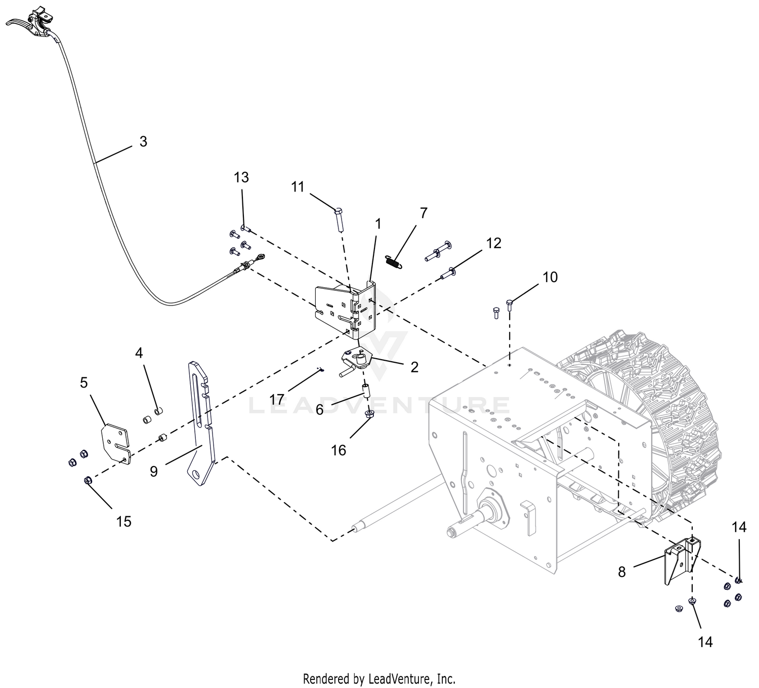 Track Angle Adjuster
