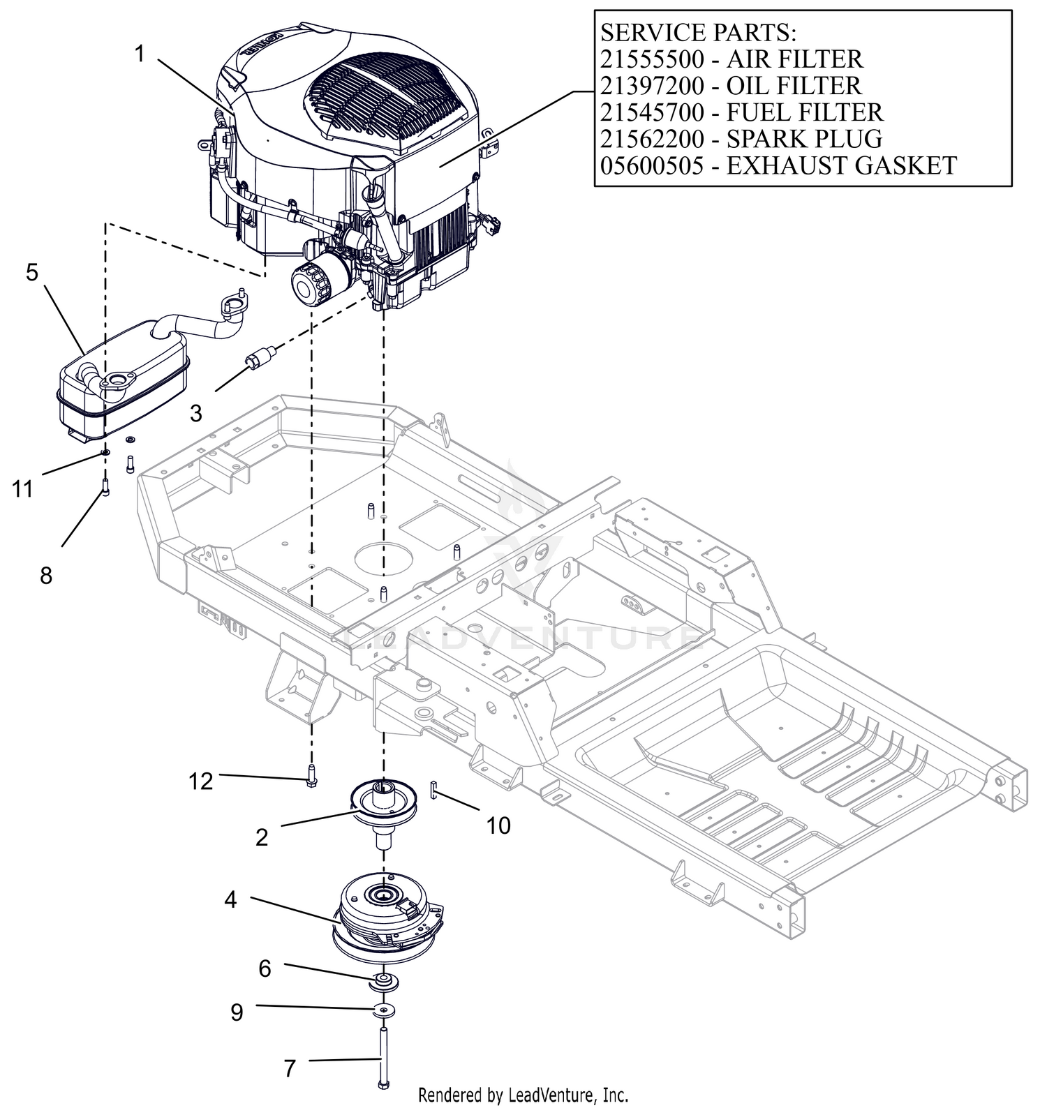 Engine - Kohler 24HP