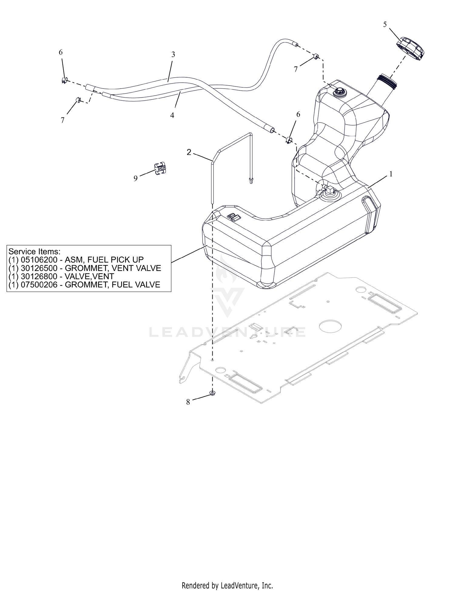 Assembly diagram