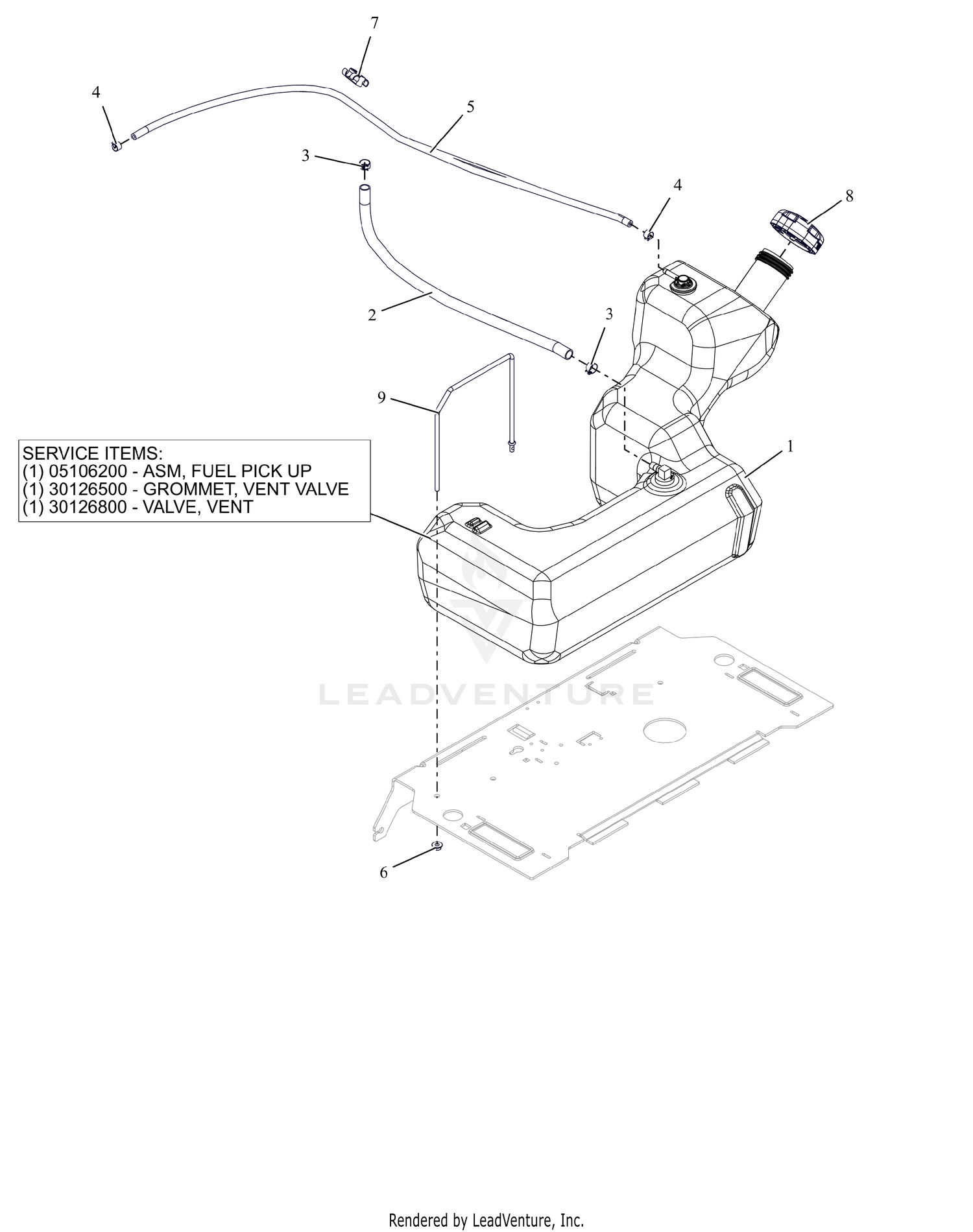Assembly diagram