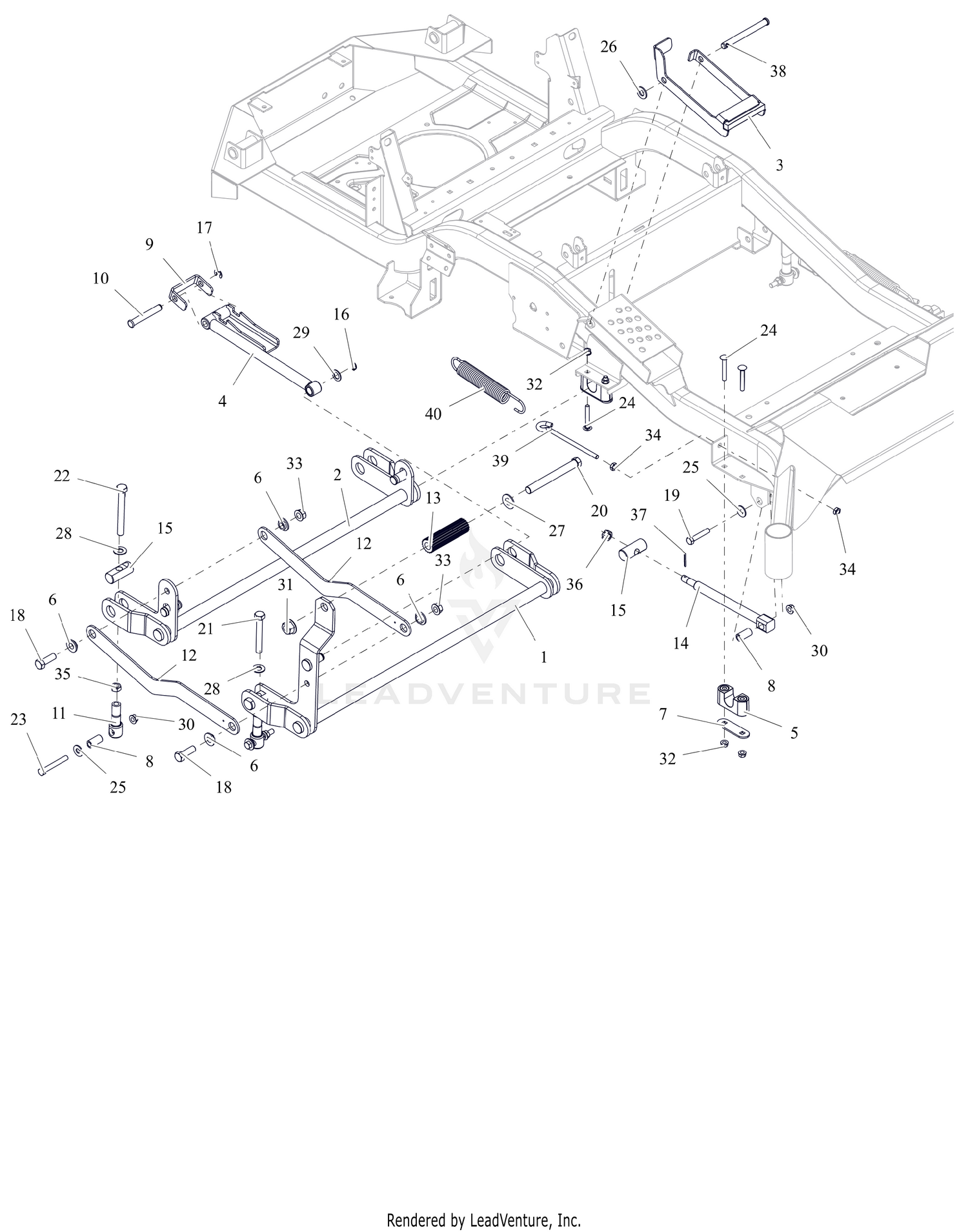 Deck Lift - RH
