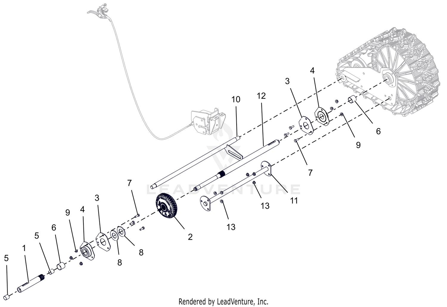 Track Axles
