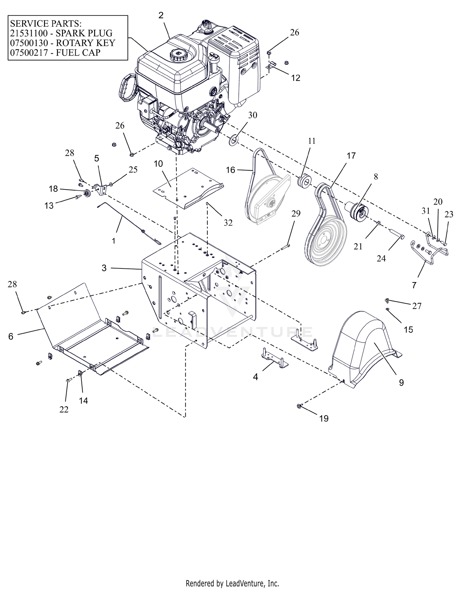 Assembly diagram
