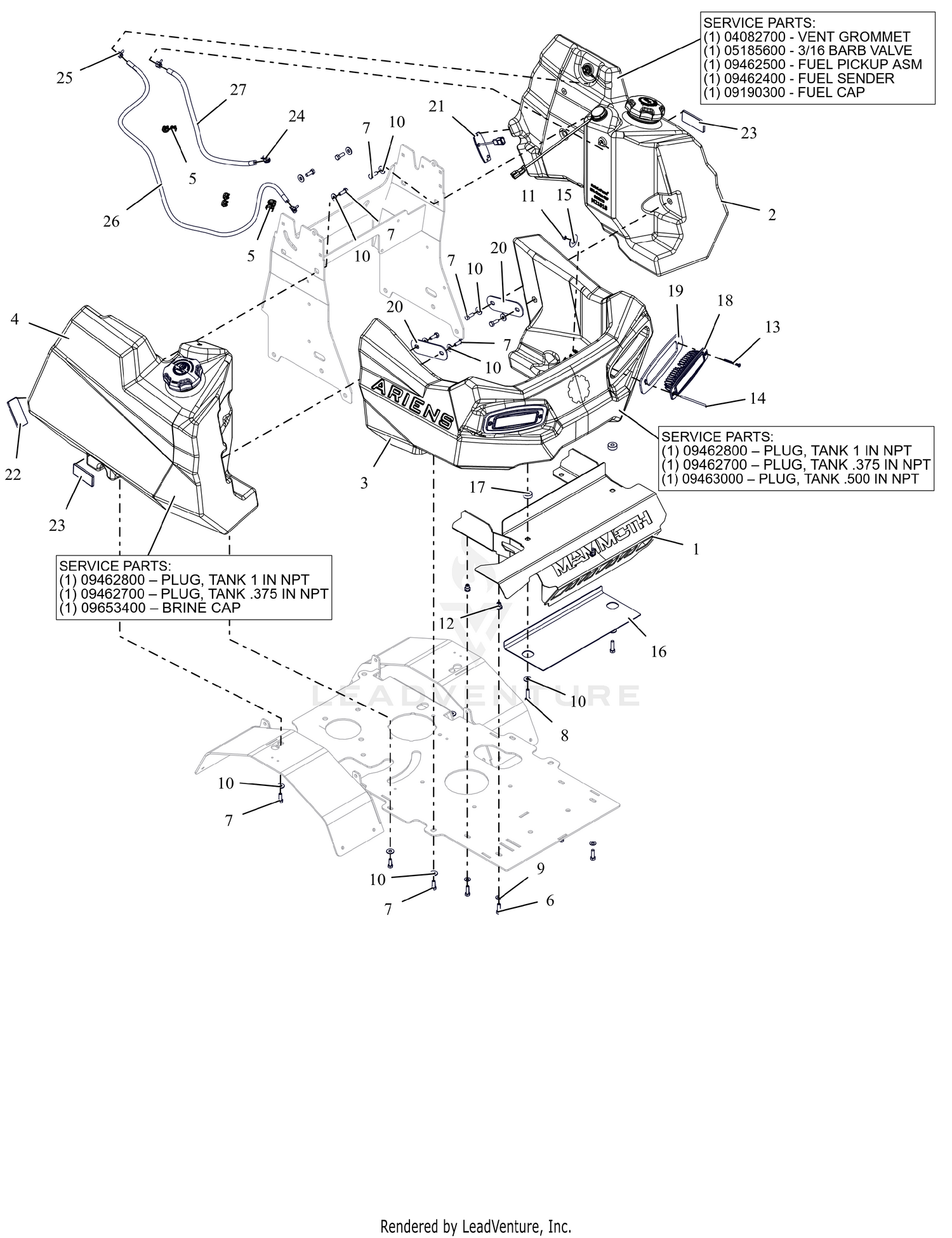 Assembly diagram