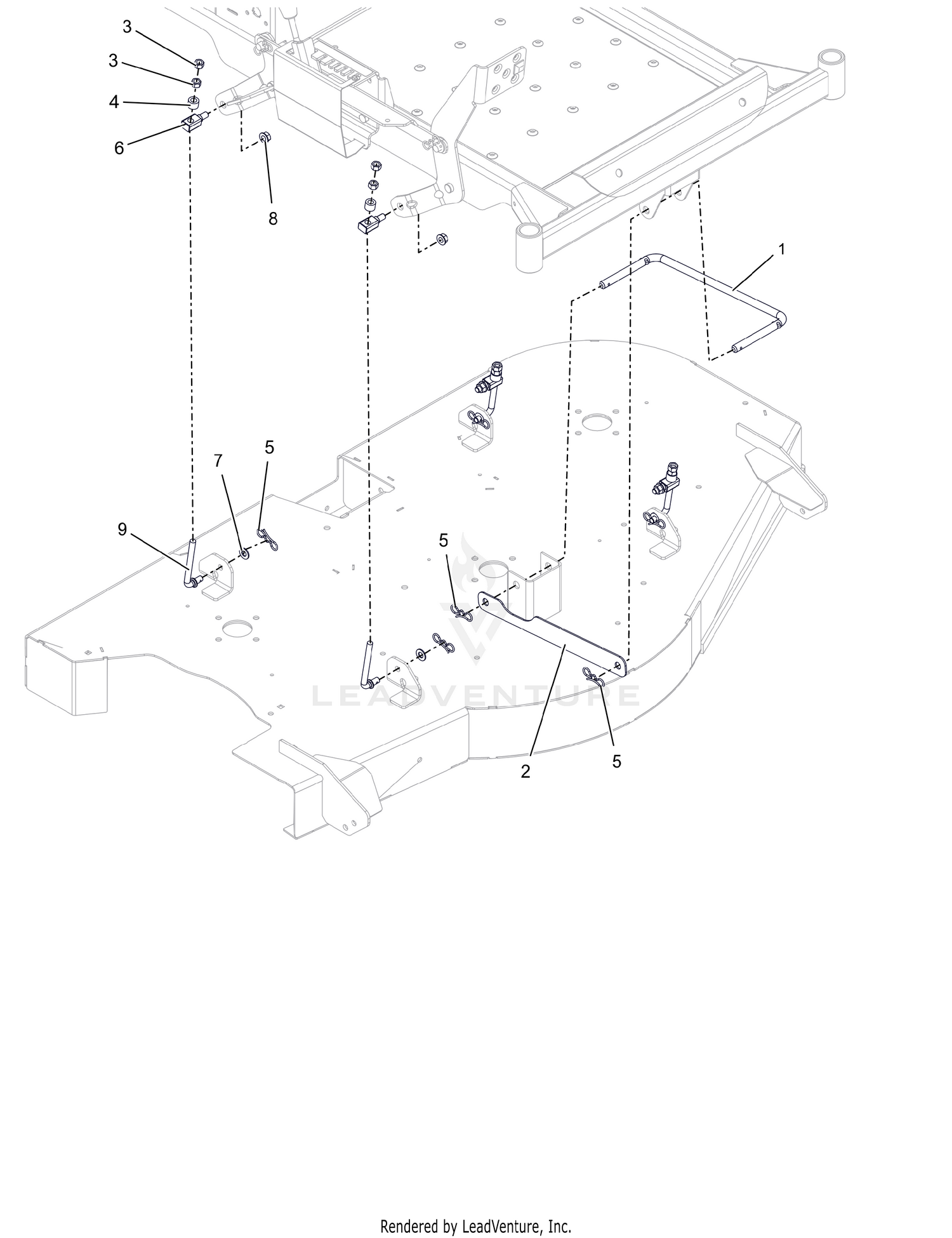 Deck Lift - 42" and 52" (Continued)