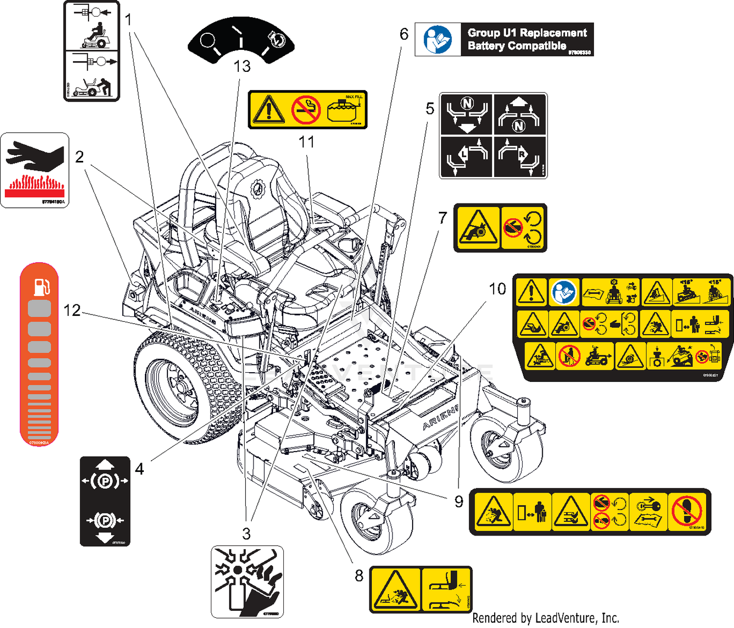 Safety - Decals - RD