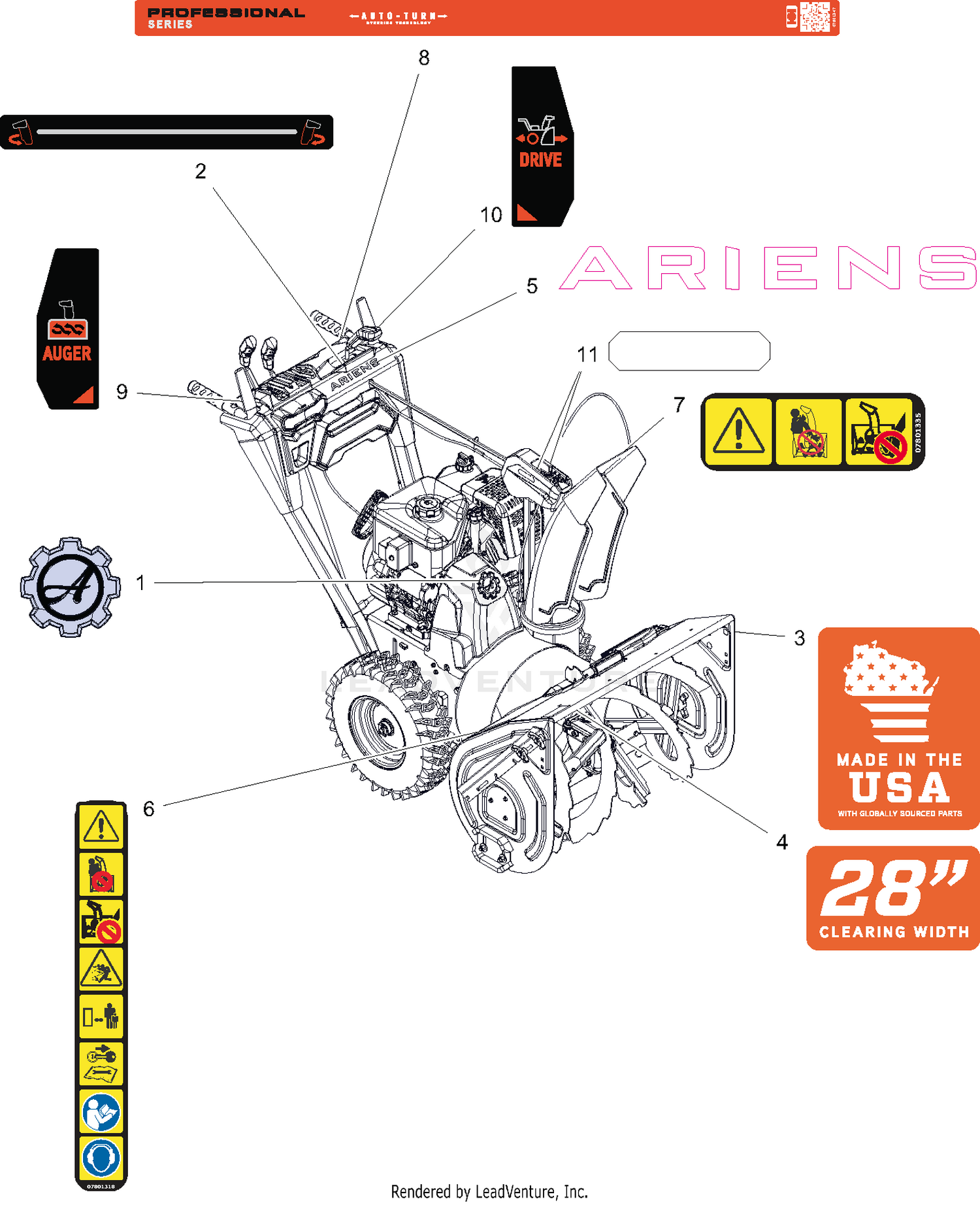 Decals - 28"