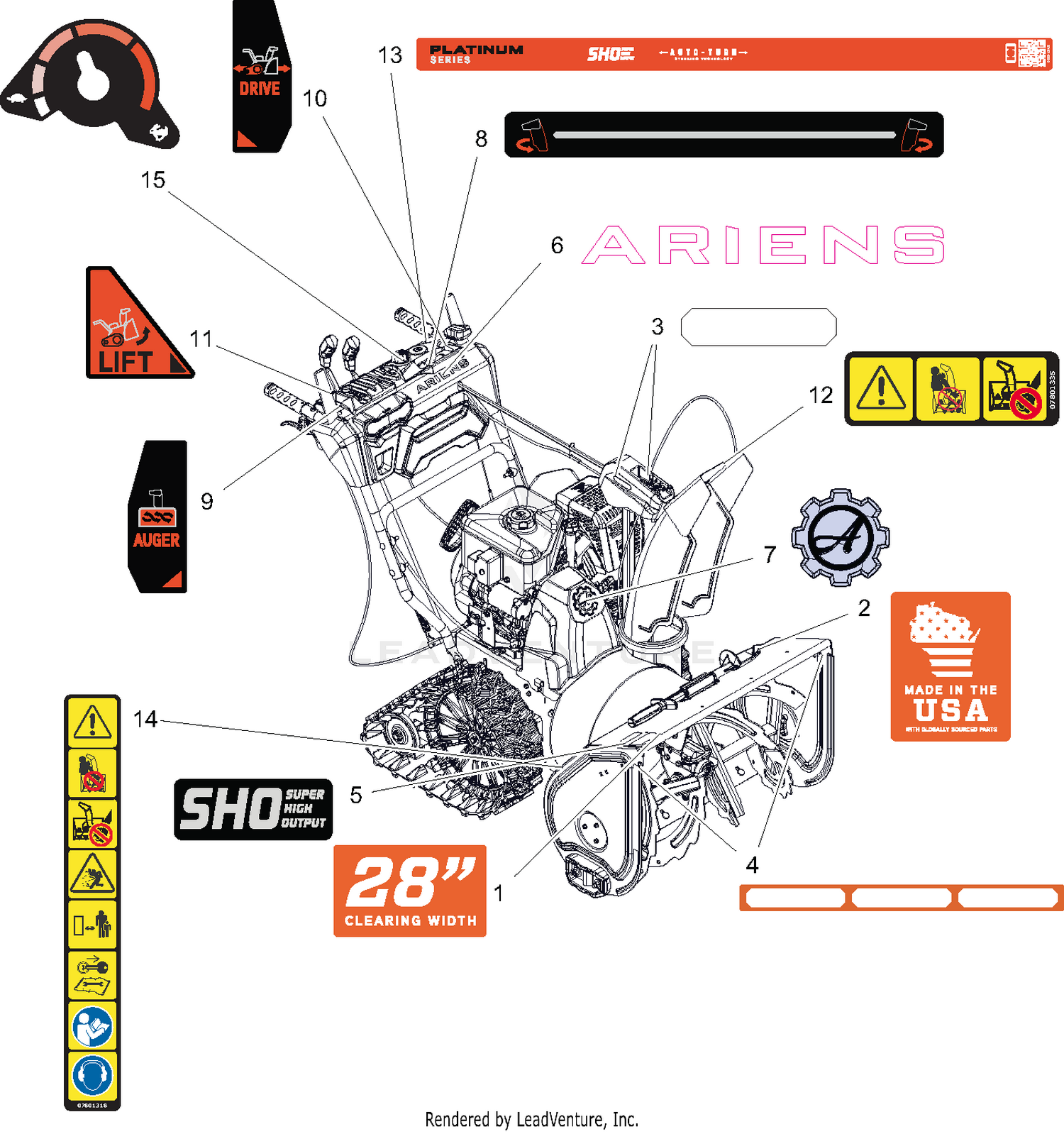 Decals - 28" - EFI CE
