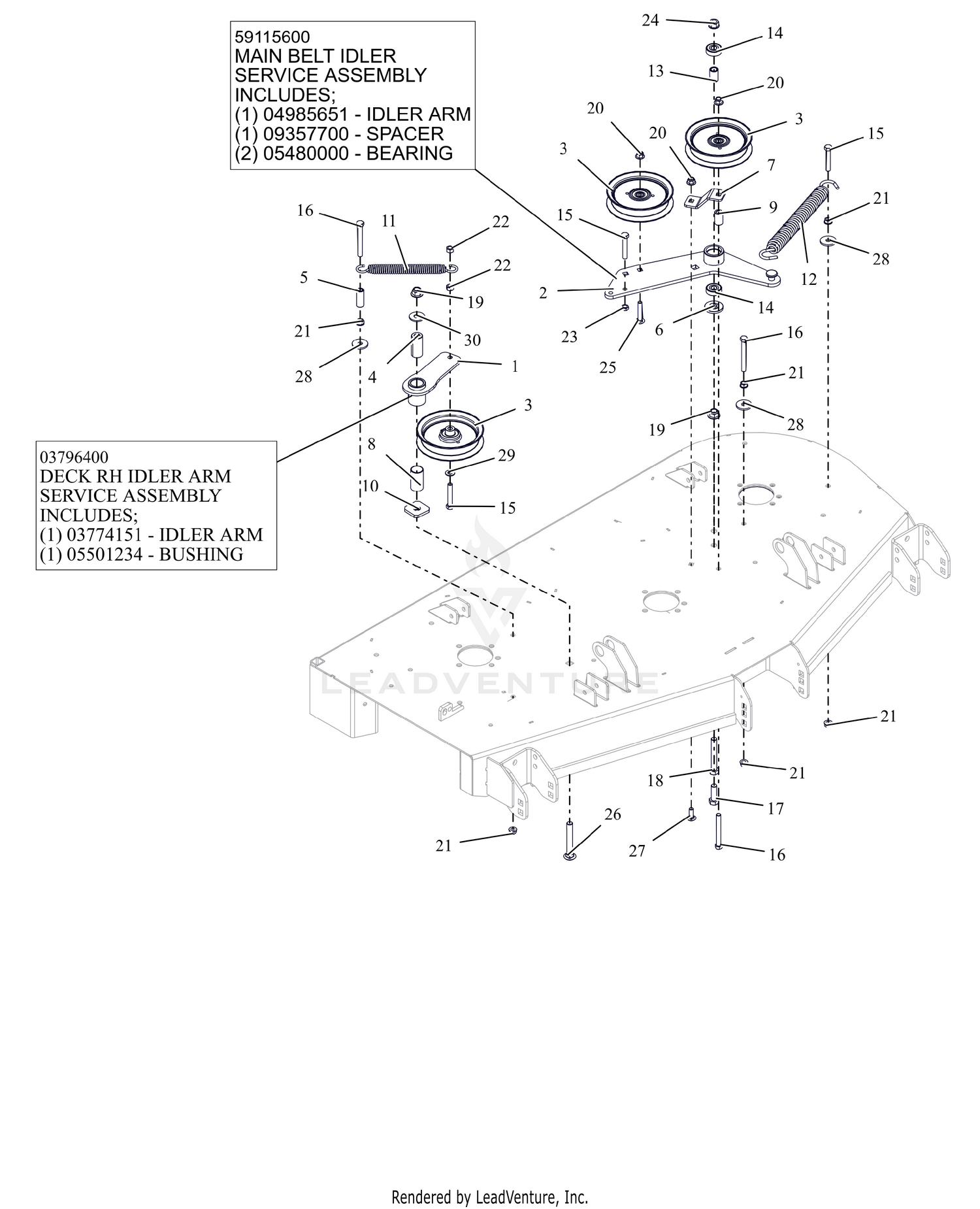 Idlers And Sheaves - 52"
