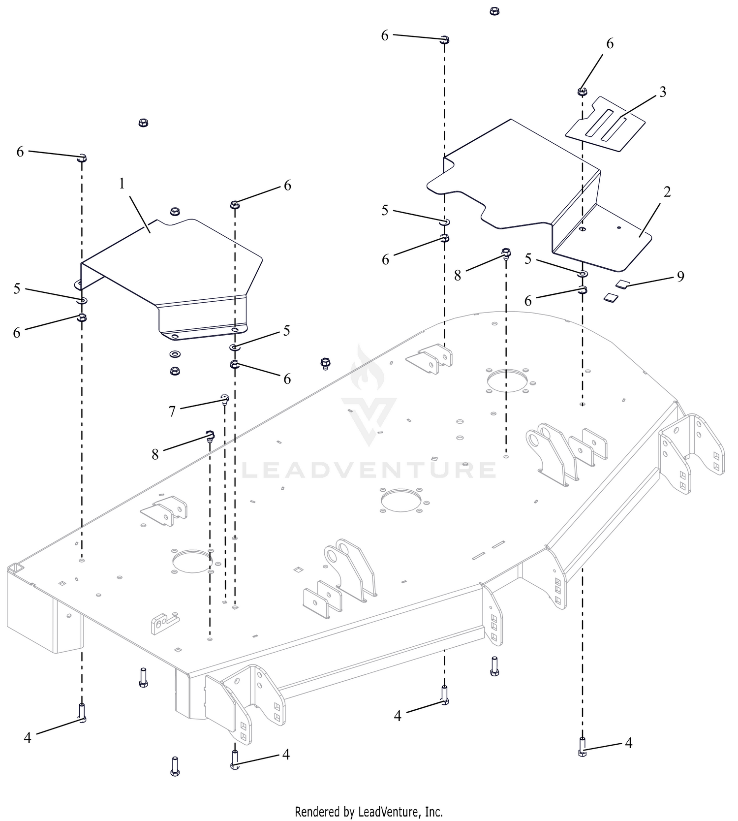 Belt Guards - 52"