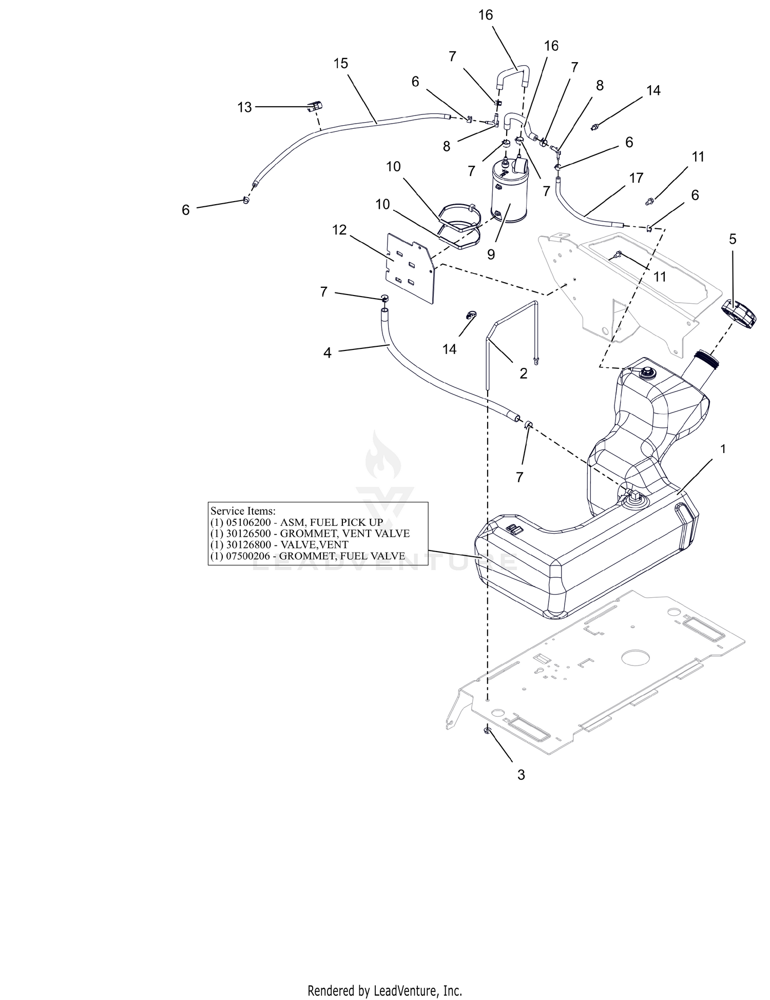 Assembly diagram