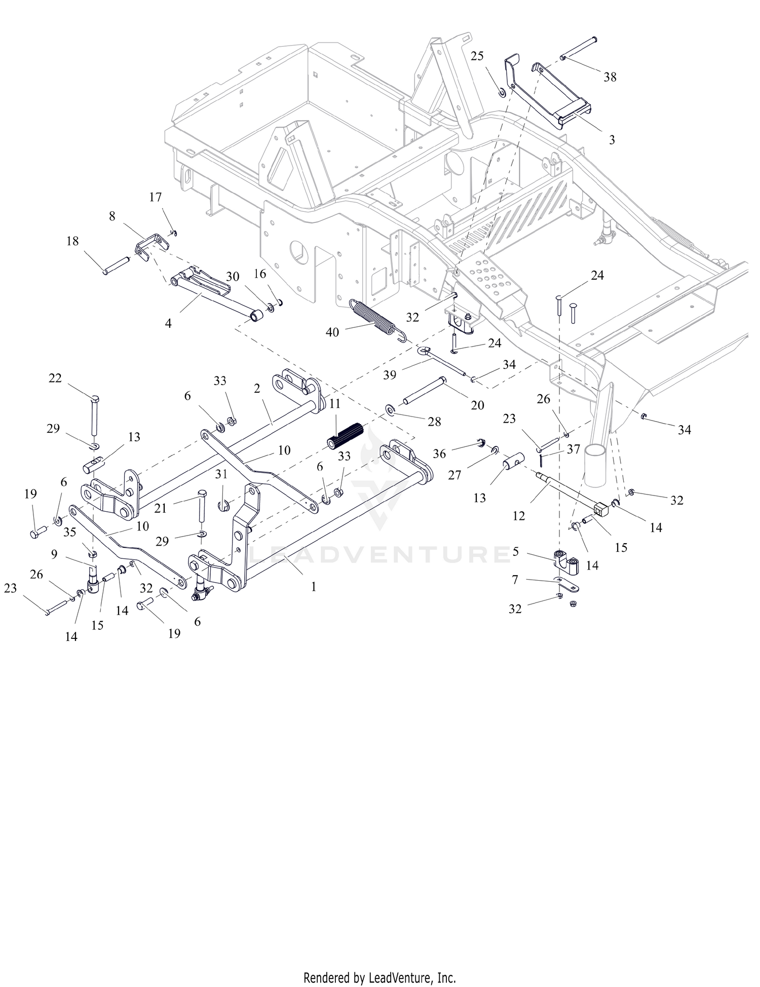 Deck Lift - LH