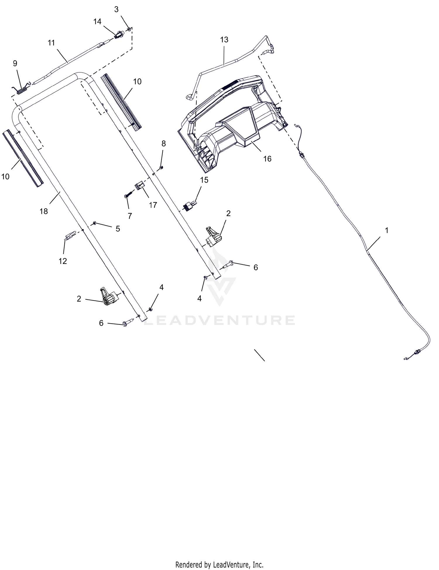 Handlebar and RWD Operator Presence Control