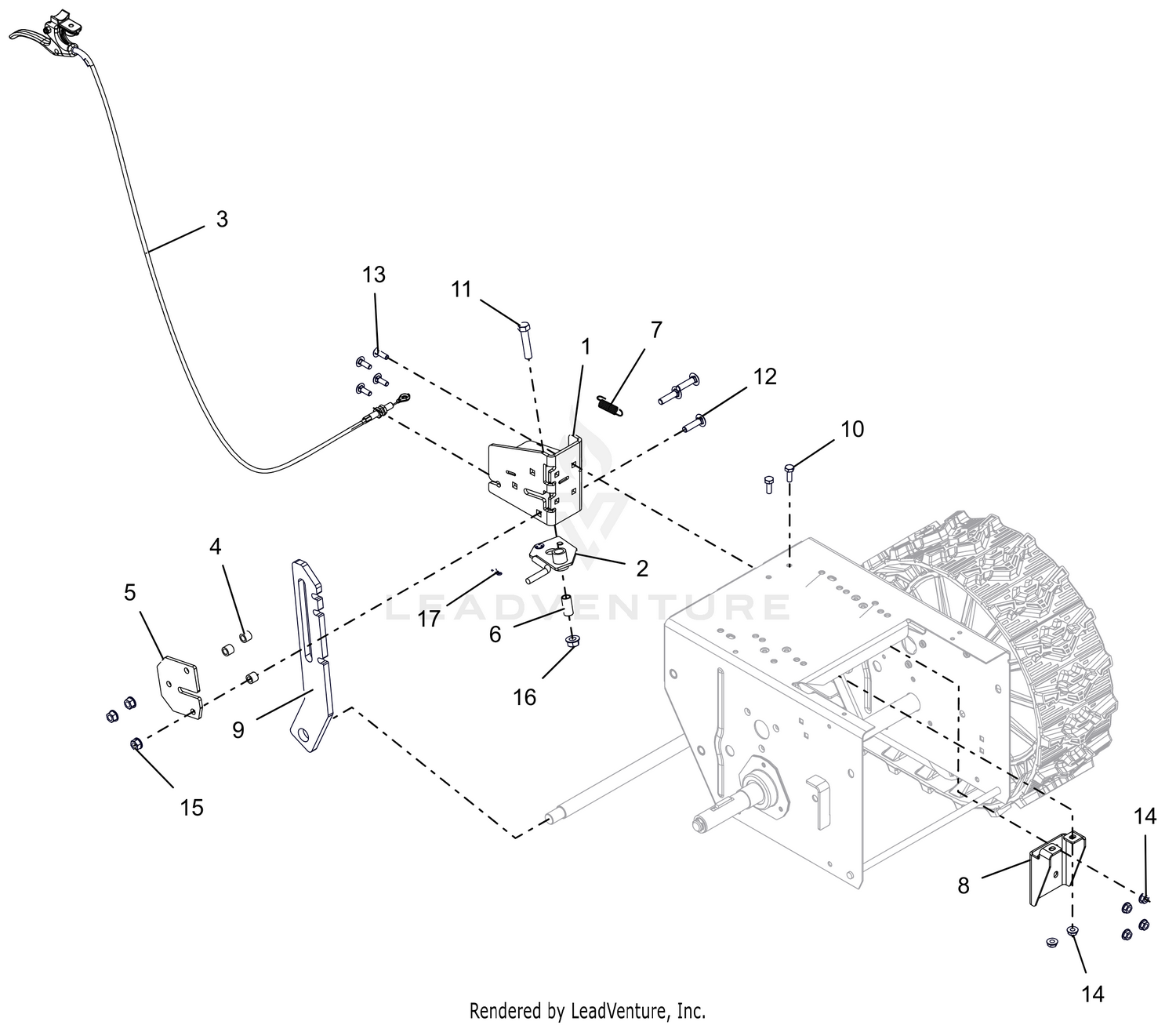 Track Angle Adjuster