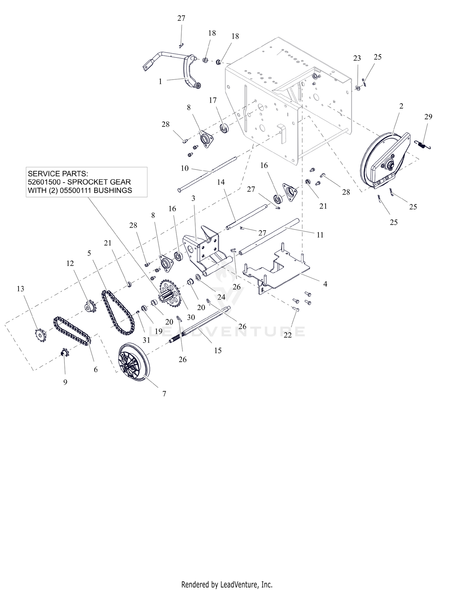 Friction Drive  - Track