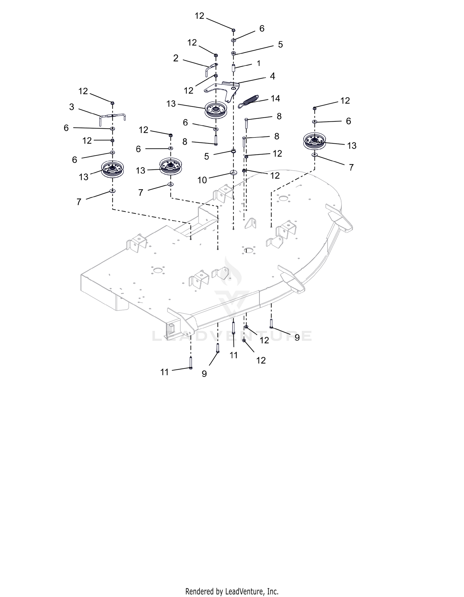 Idlers and Sheaves - 60"