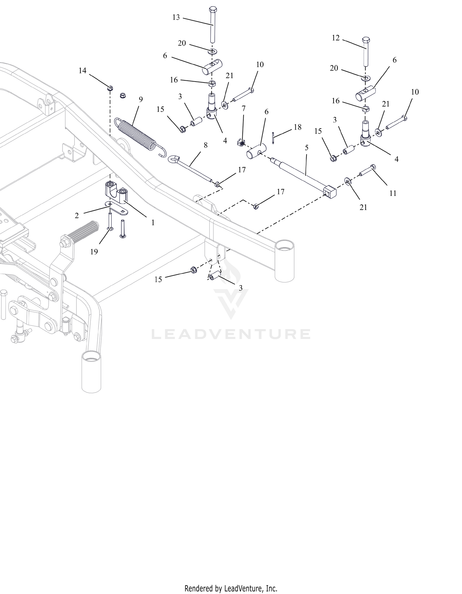 Deck Lift - LH