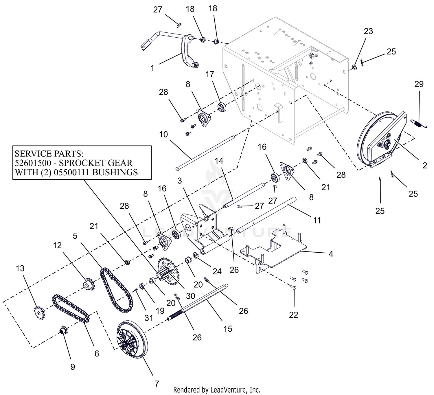 Friction Drive - Track CE