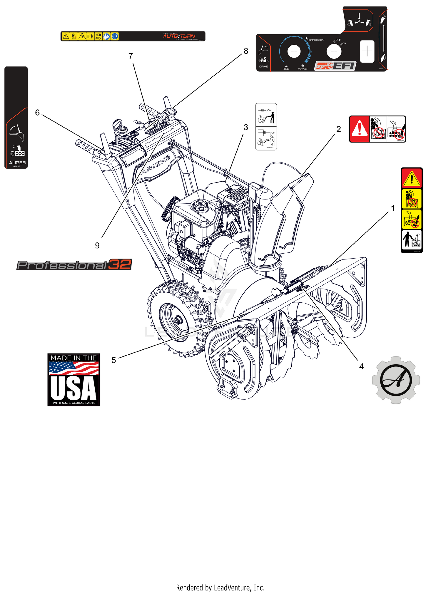 Decals - 32" EFI CE