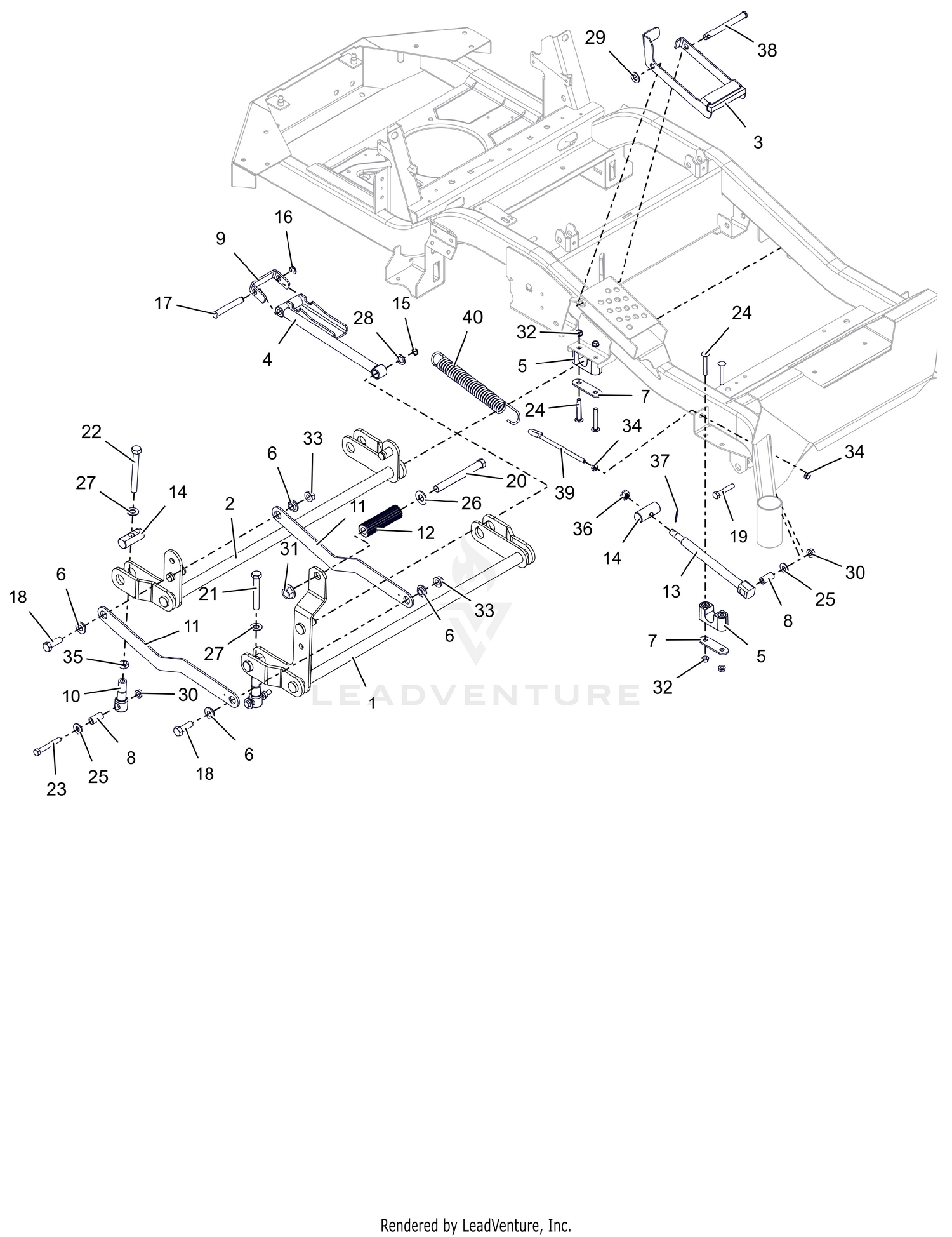 Deck Lift - RH