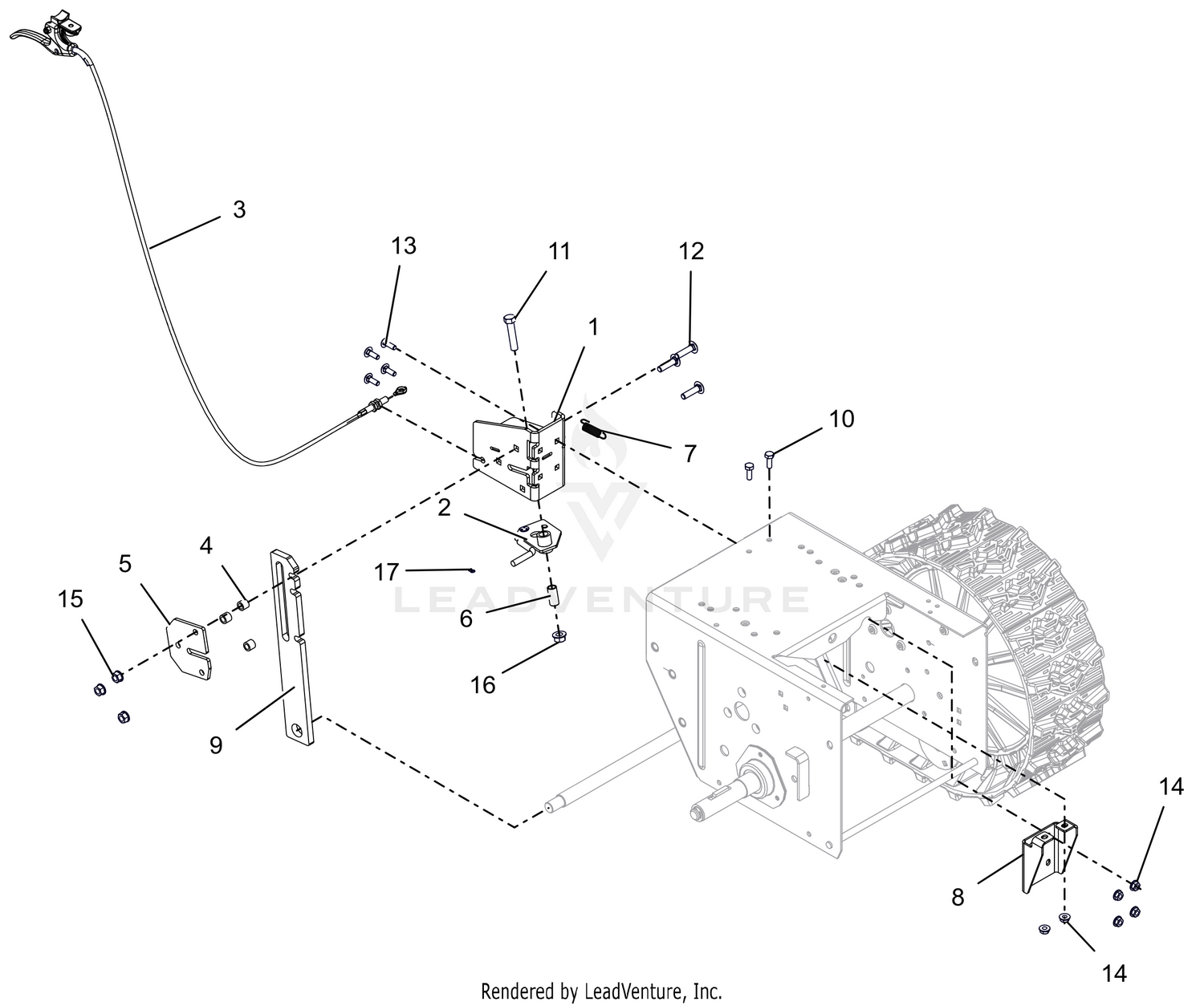 Track Angle Adjuster