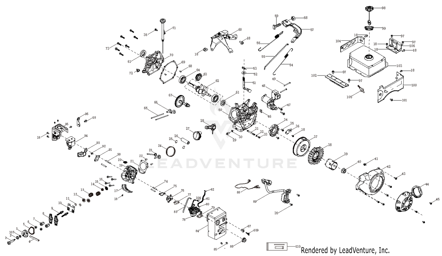 Engine - AX 301 - 08201537