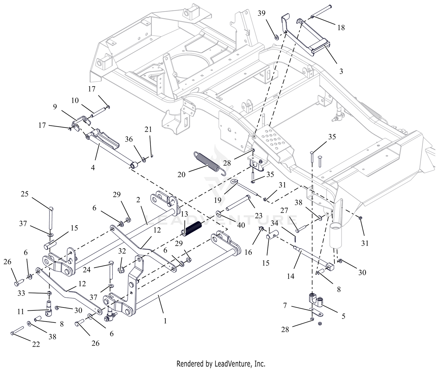 Deck Lift - RH