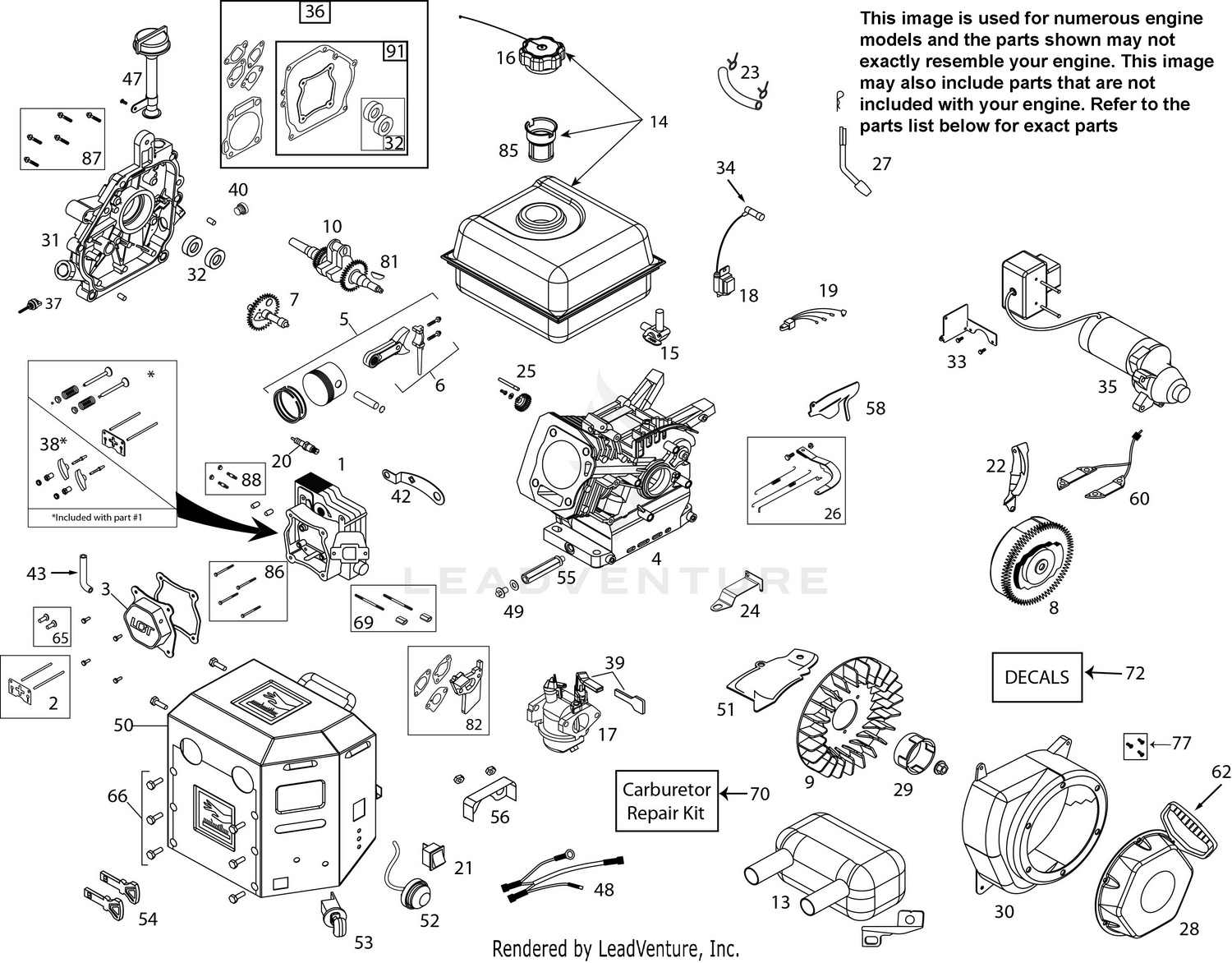 Assembly diagram