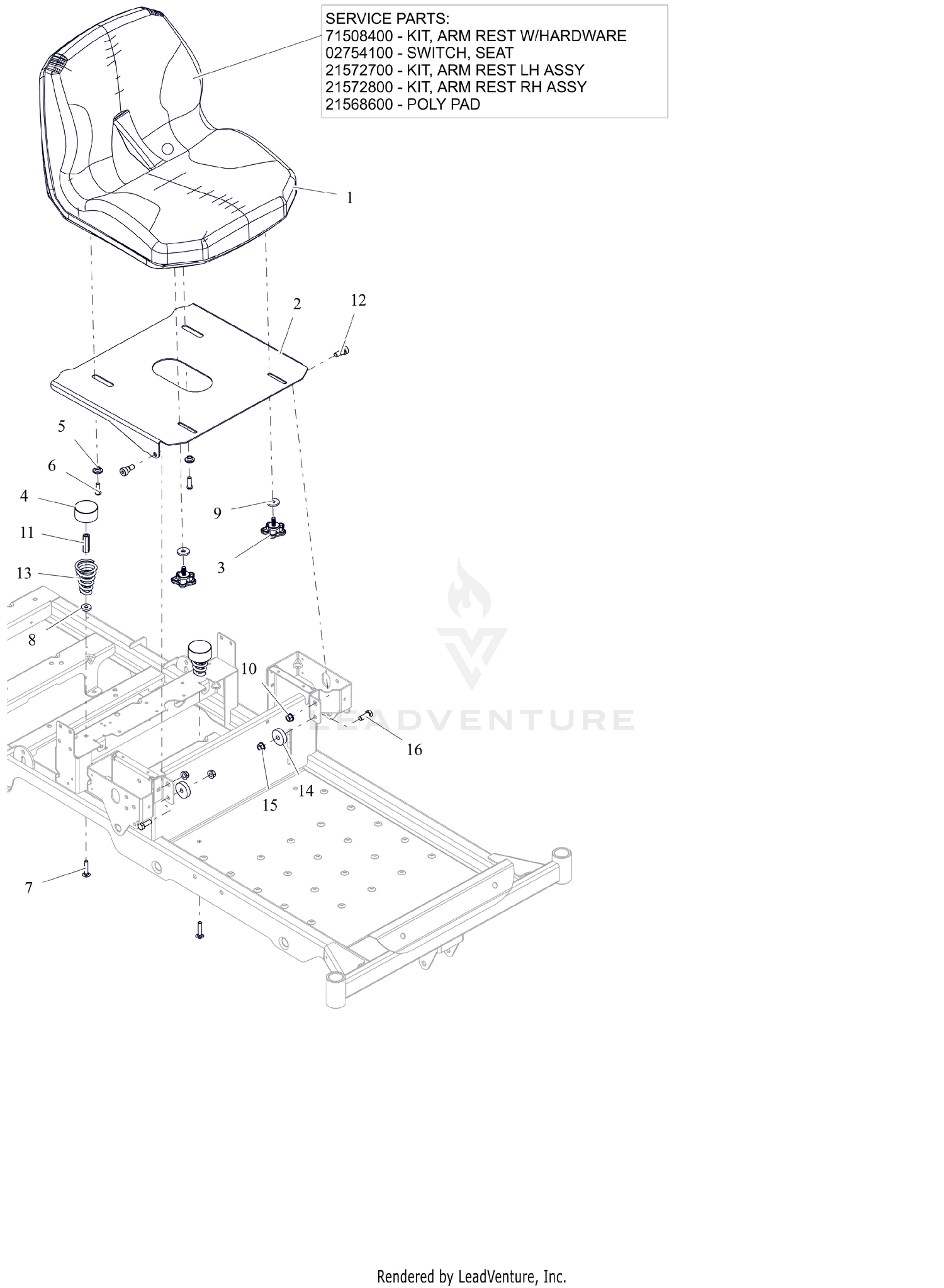 Seat and Seat Support