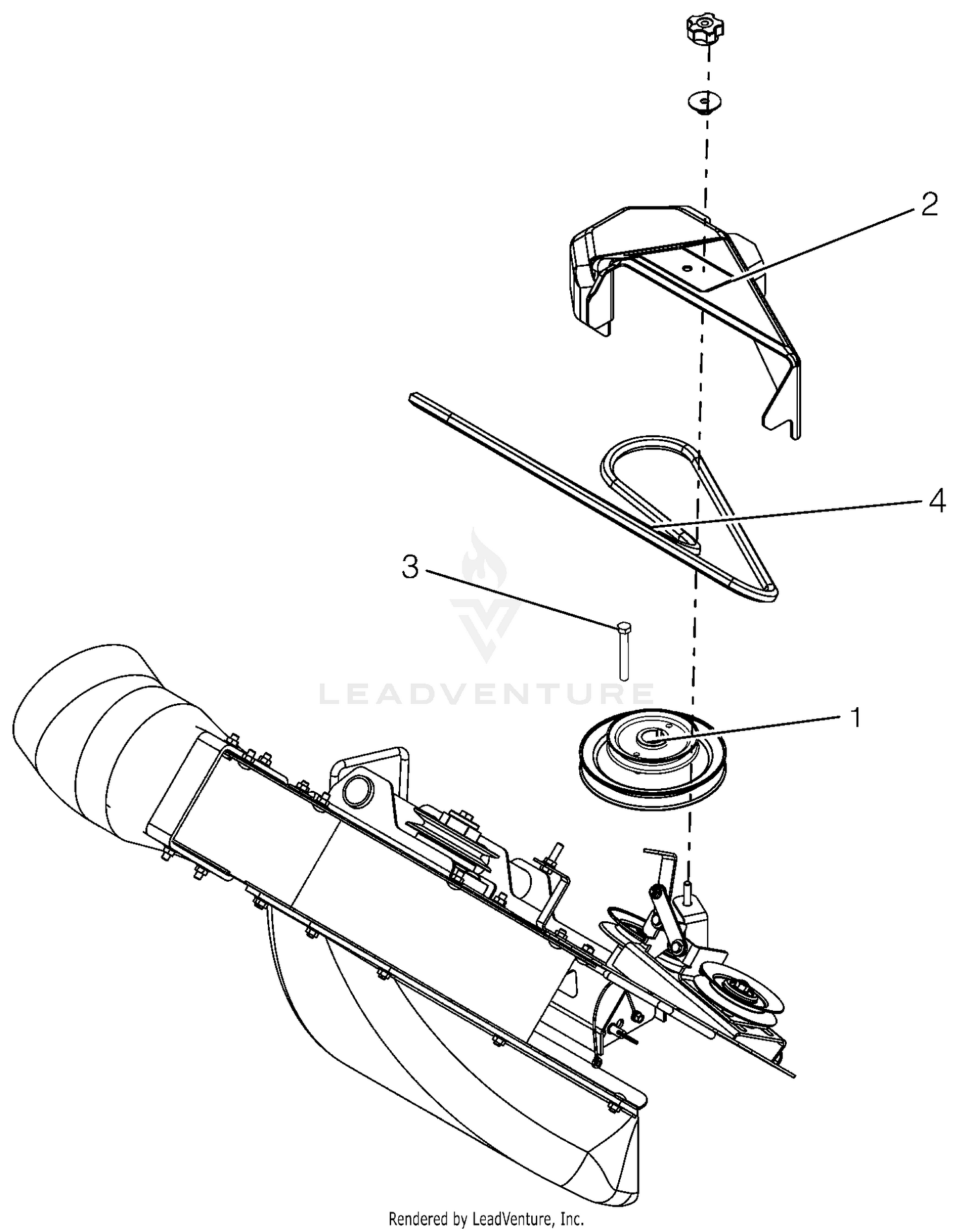 Kit Components - 52" X Factor III Deck (79109300))