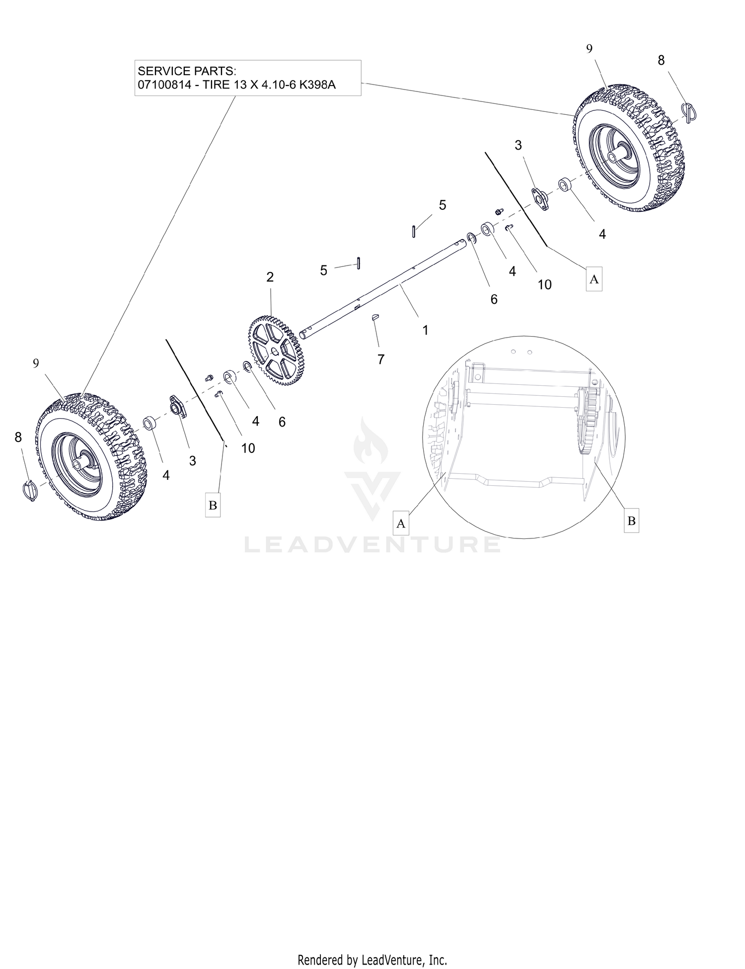 Wheels And Axle - Compact 24