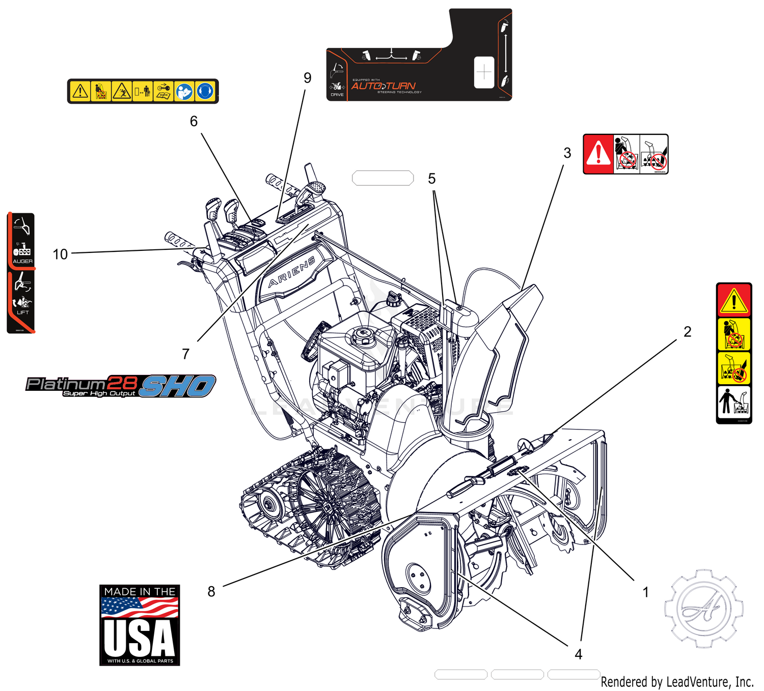 Decals - 28" Track