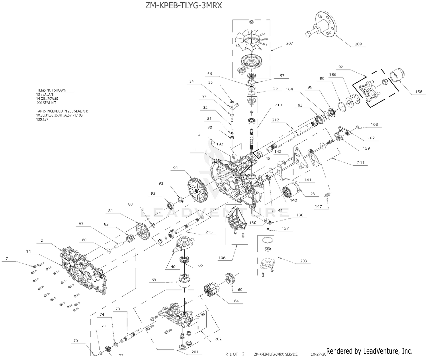 Assembly diagram