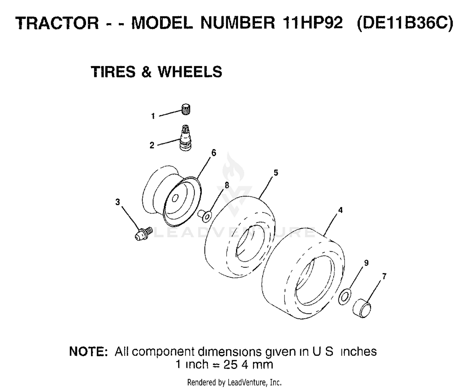 TIRES AND WHEELS