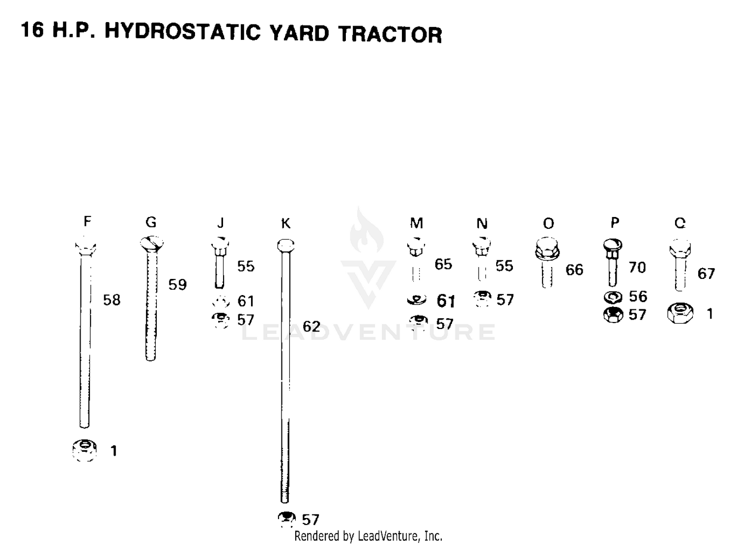 HARDWARE (MOWER)