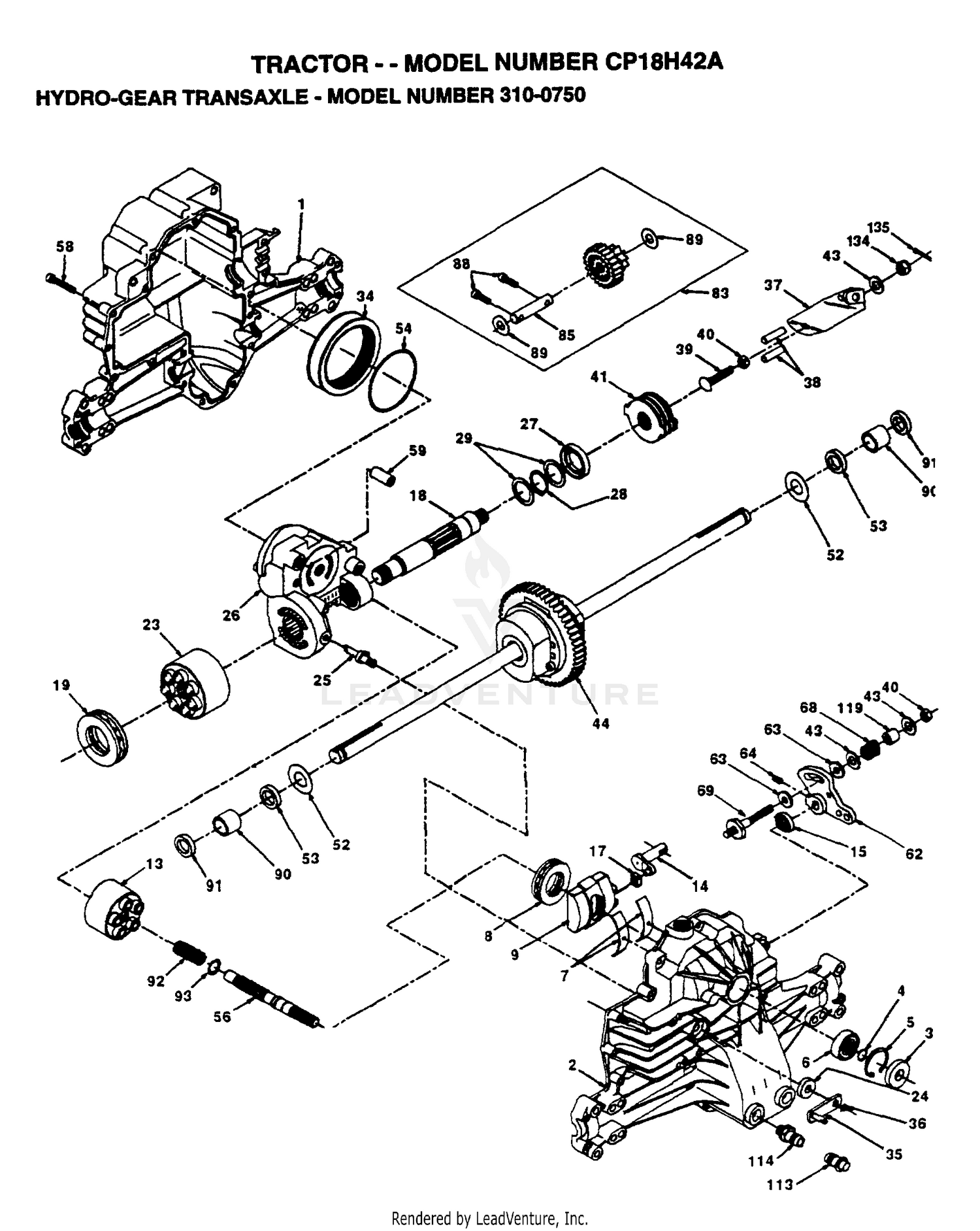 HYDRO GEAR TRANSAXLE