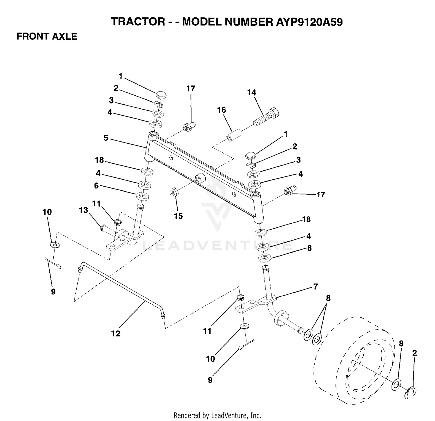 FRONT AXLE