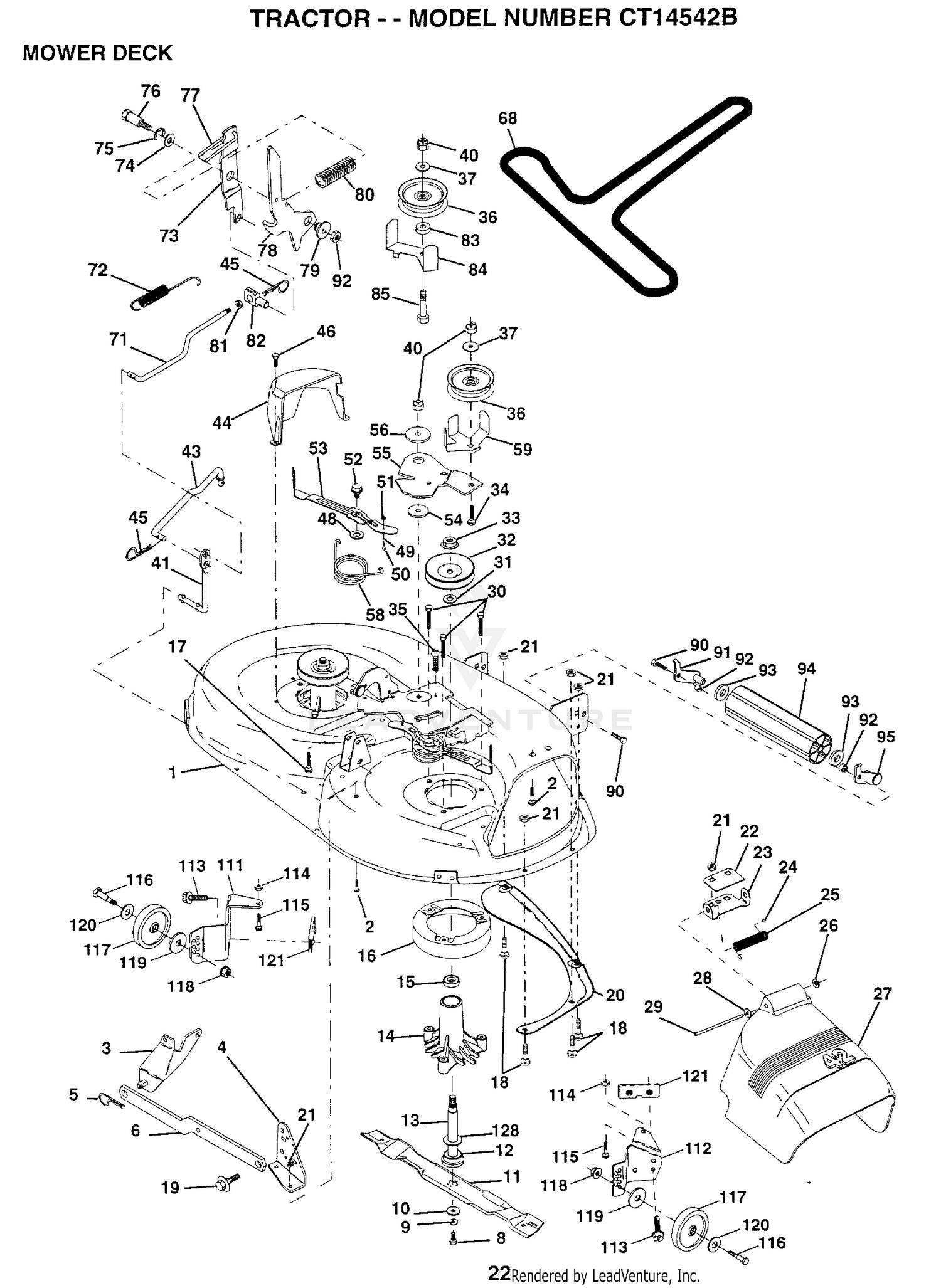 MOWER DECK