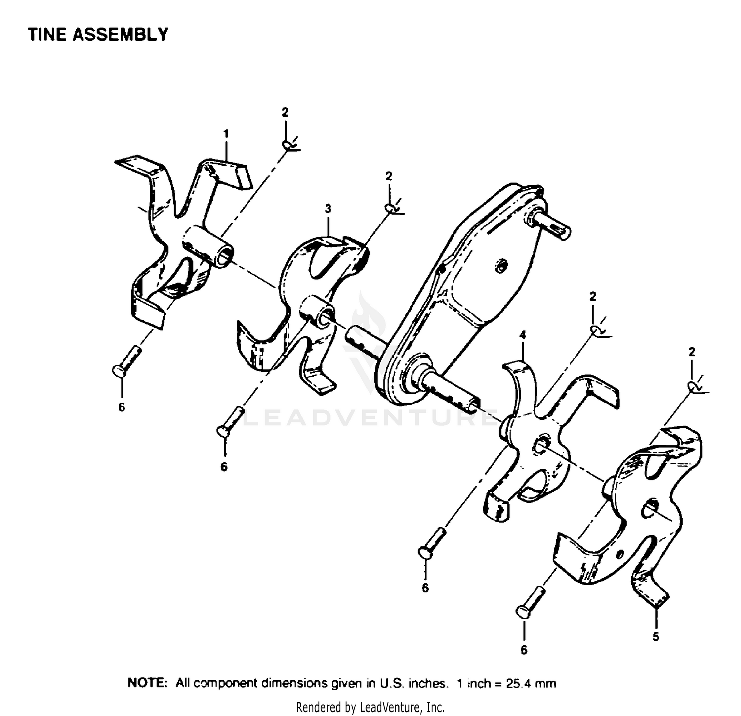 TINE ASSEMBLY